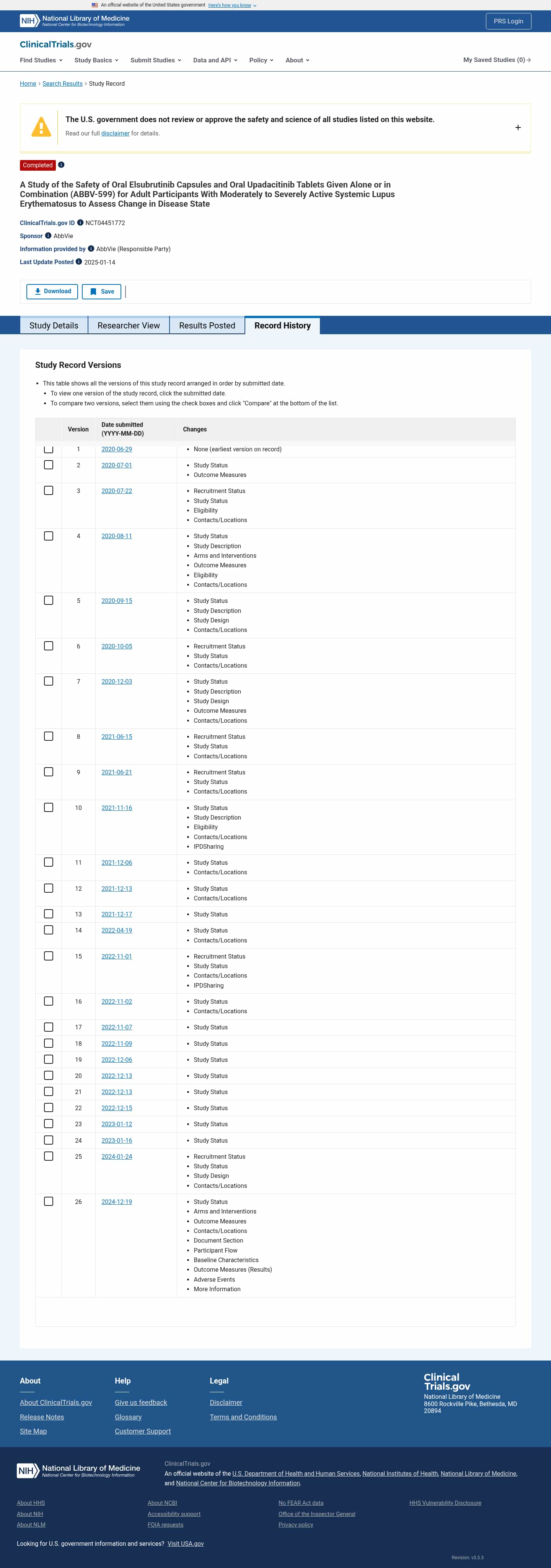 Latest website image capture