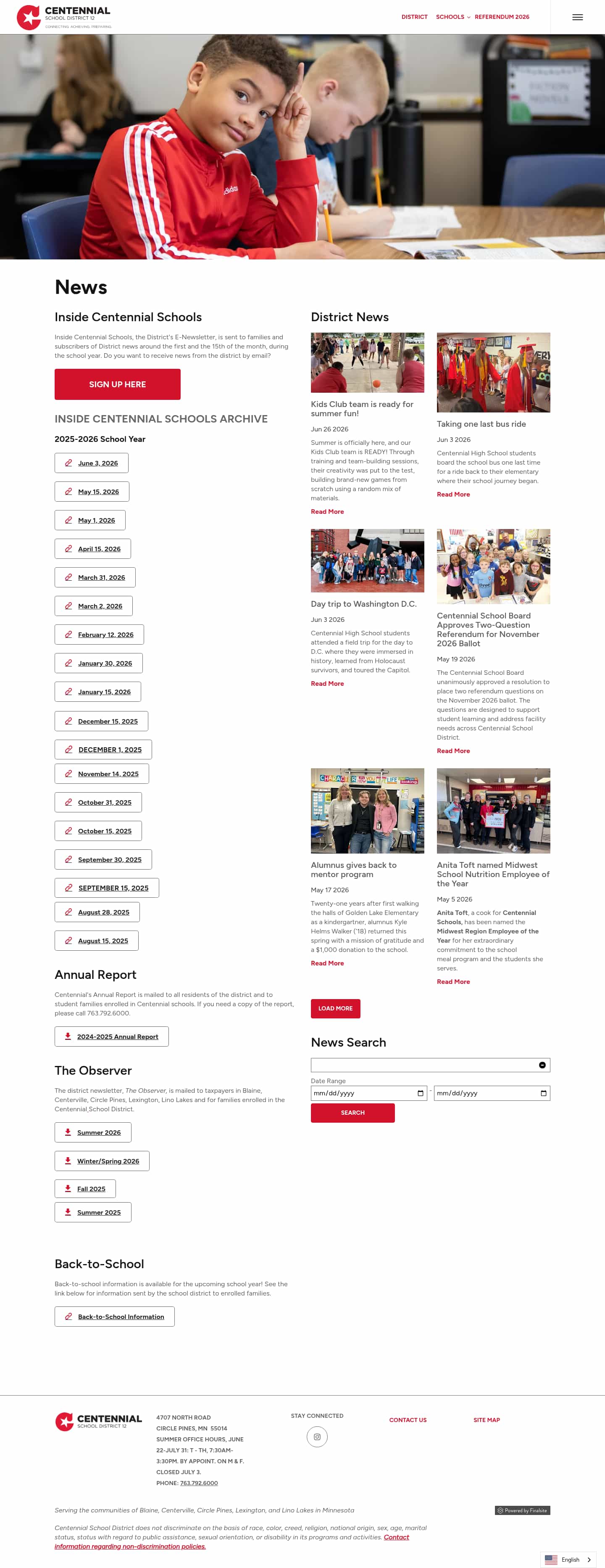 Latest website image capture