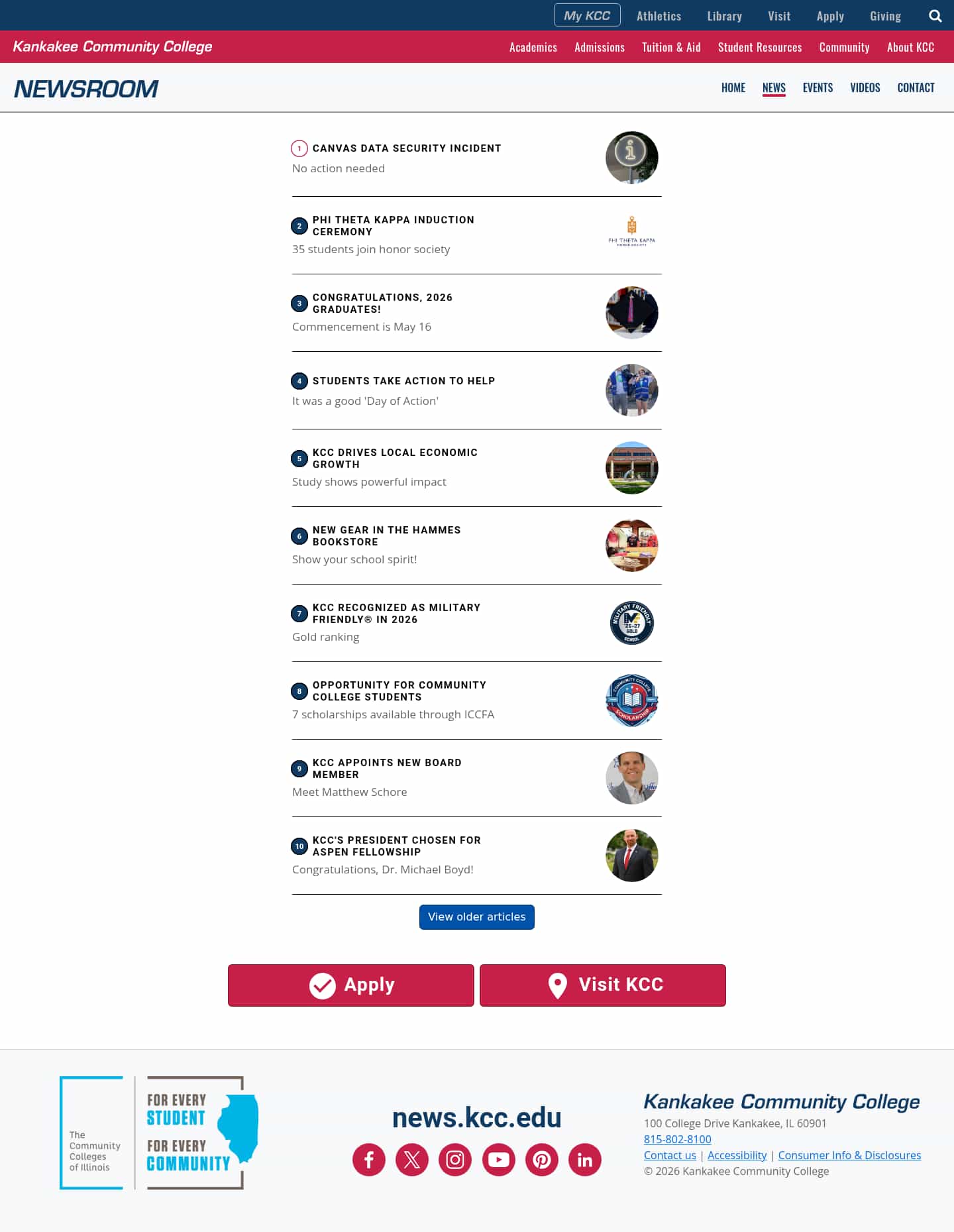 Latest website image capture