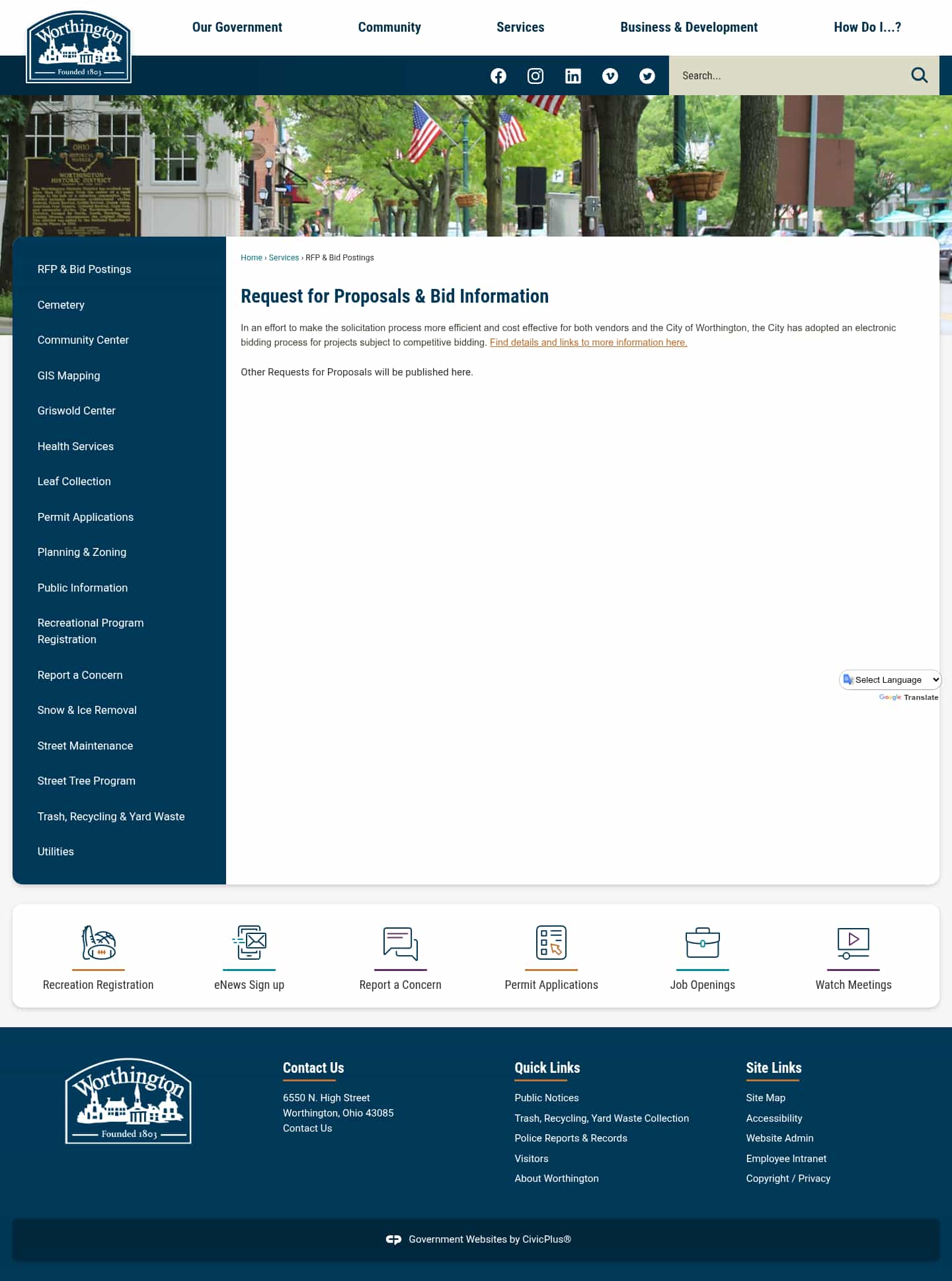 Latest website image capture