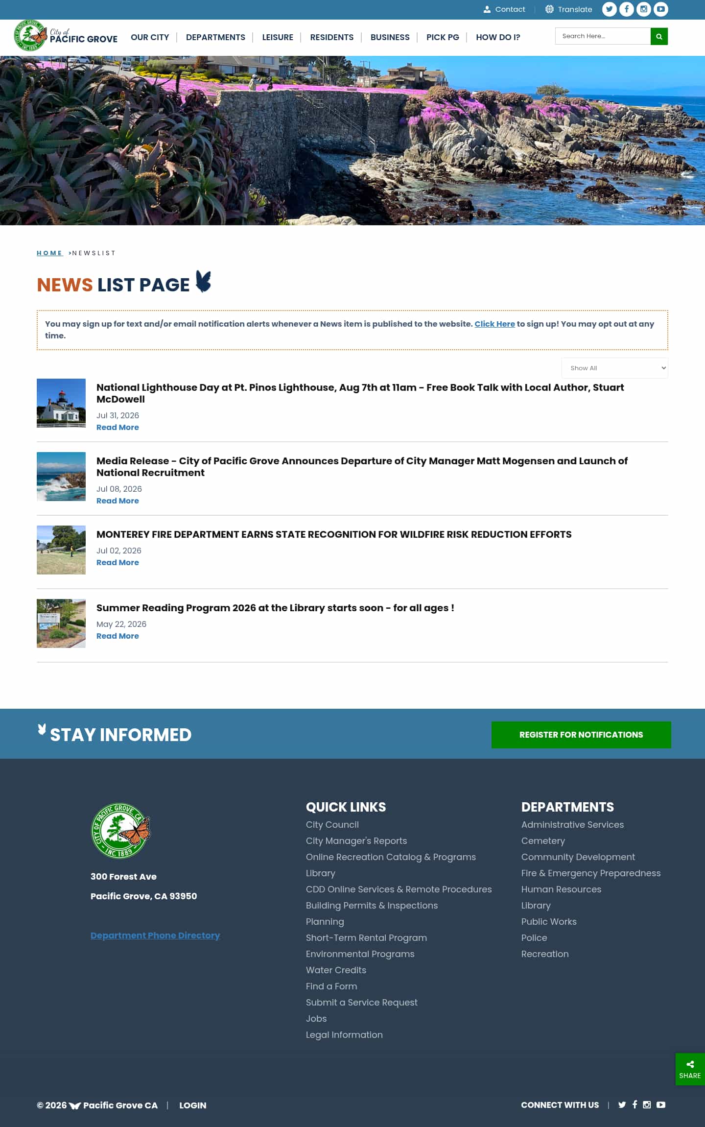 Latest website image capture