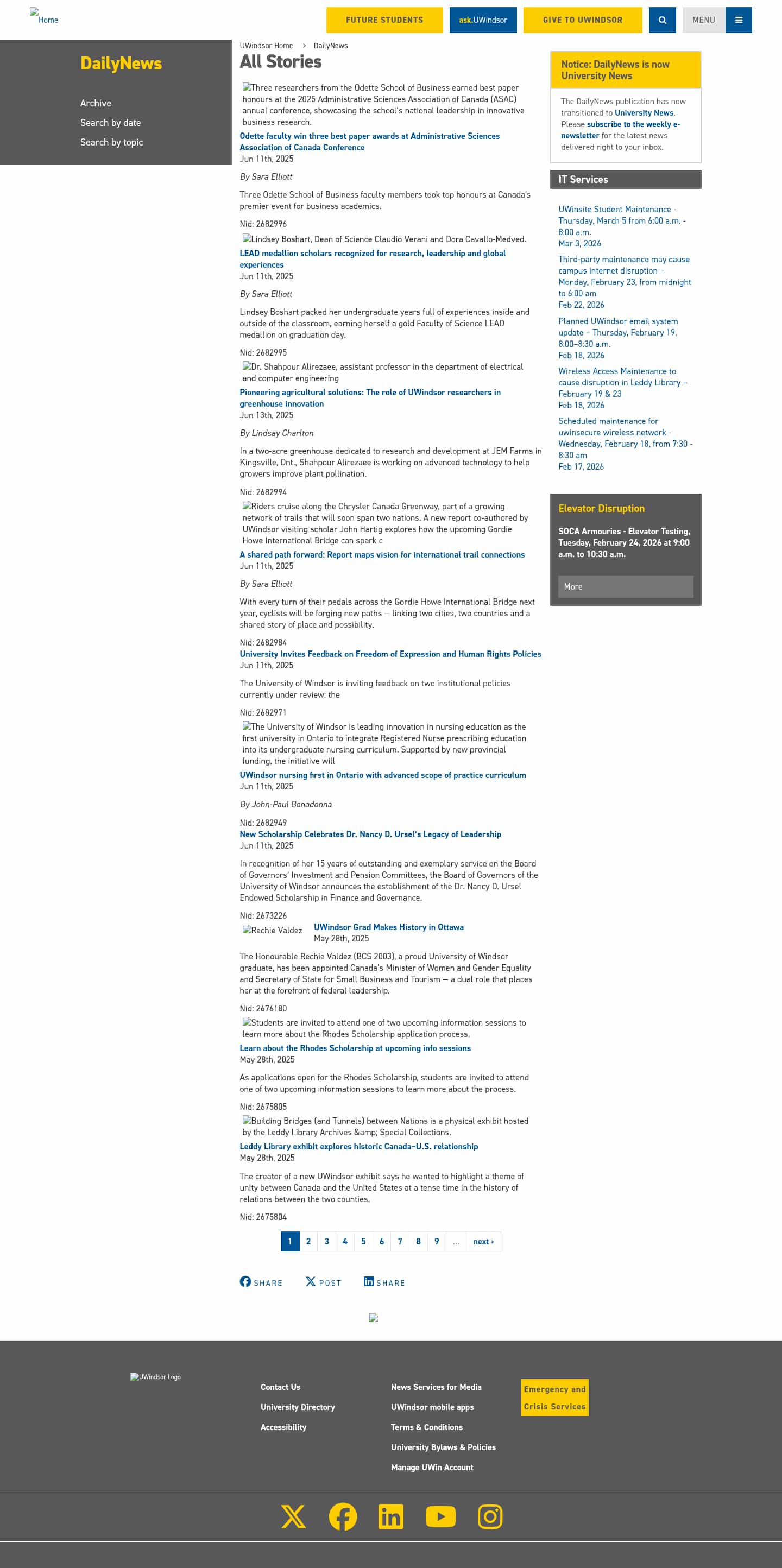 Latest website image capture