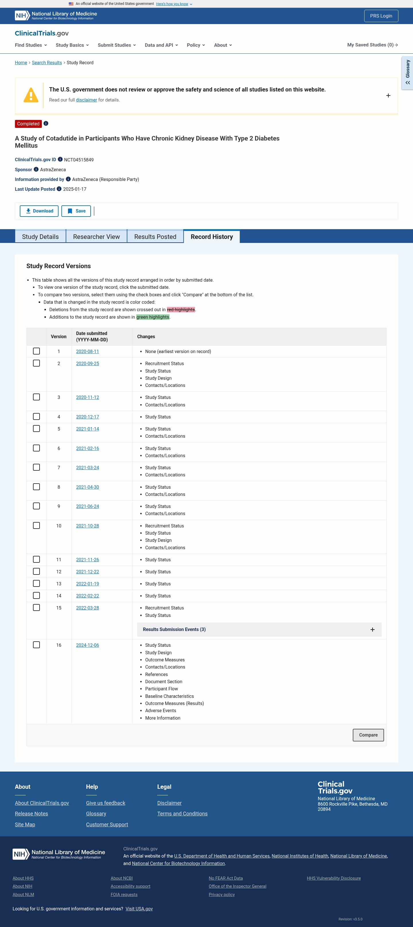 Latest website image capture