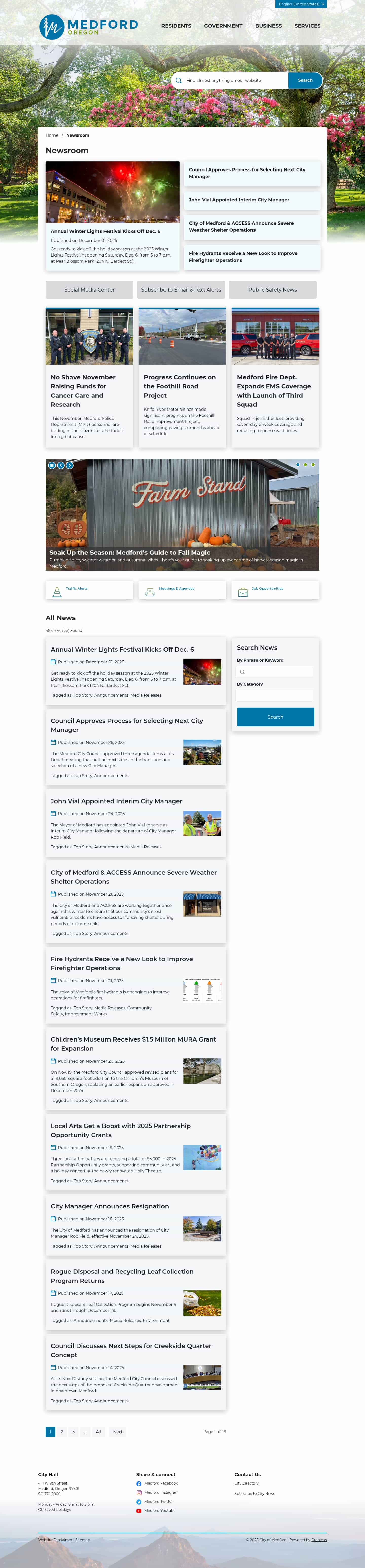 Latest website image capture