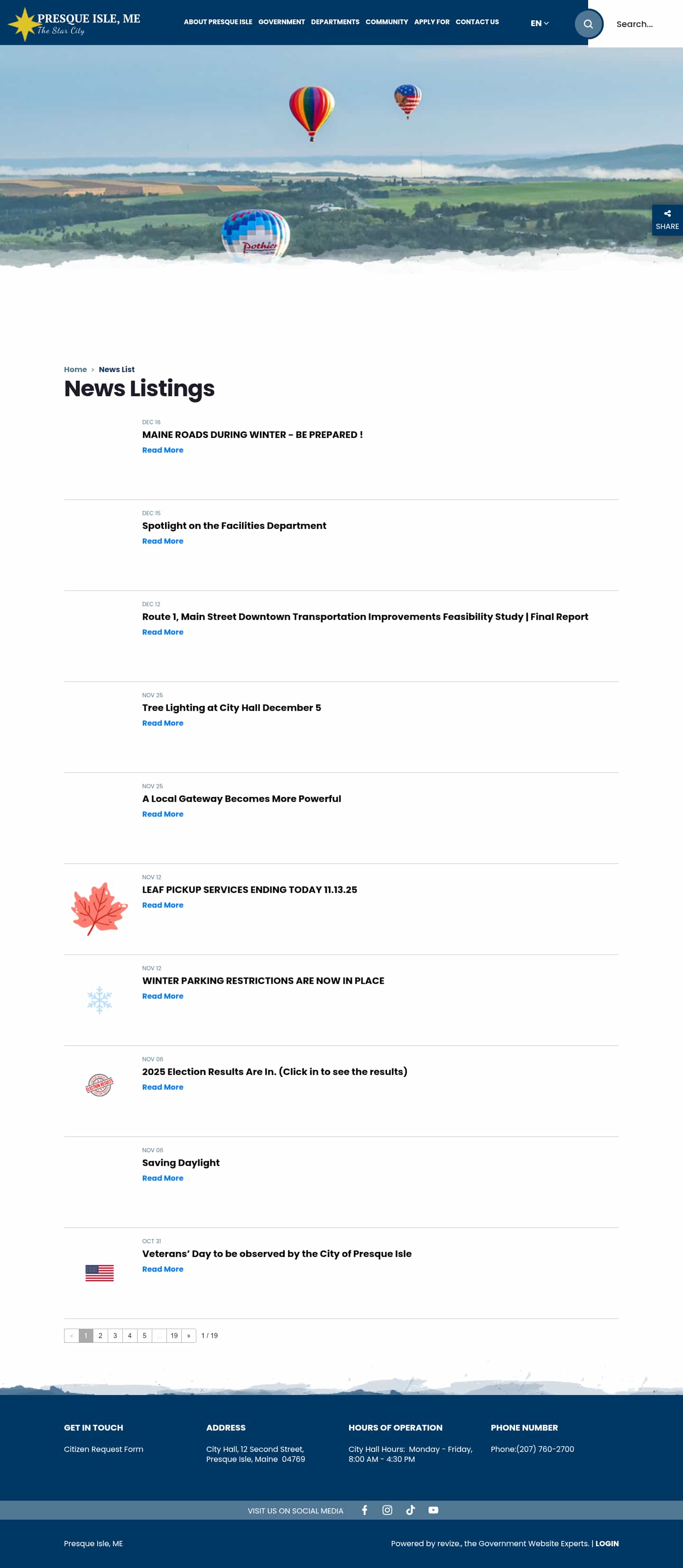 Latest website image capture