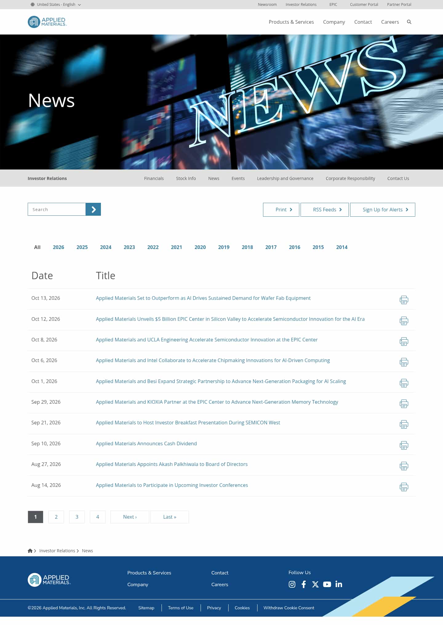 Latest website image capture