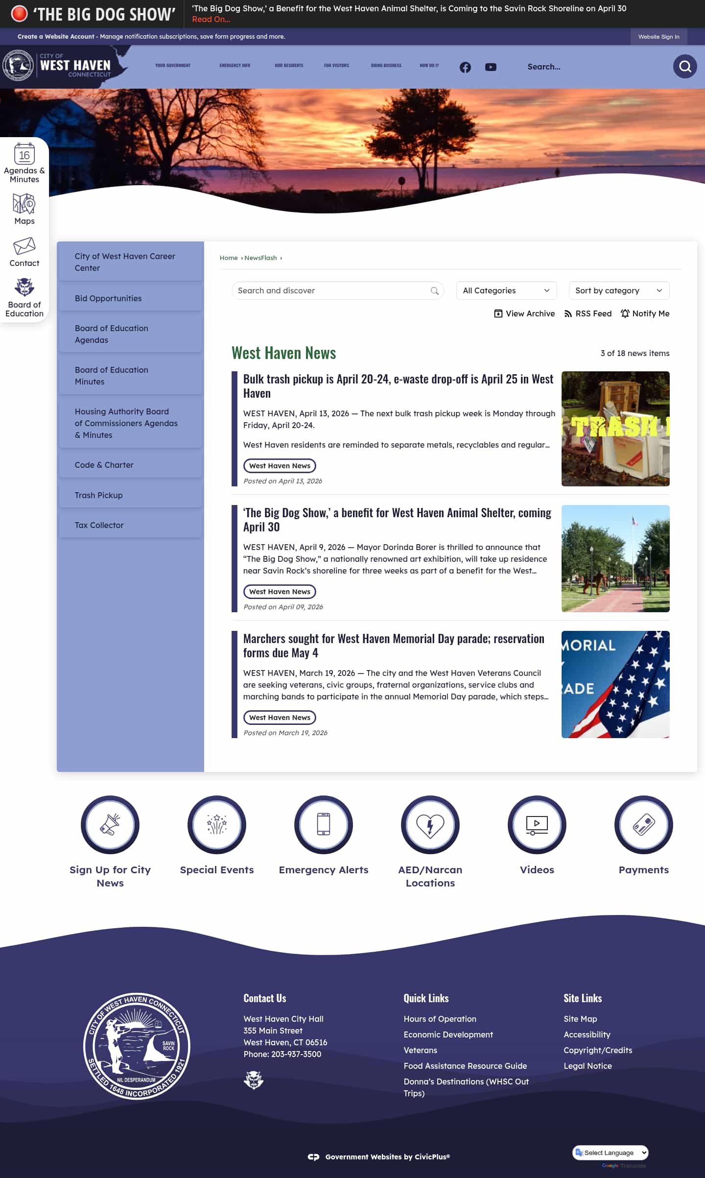 Latest website image capture