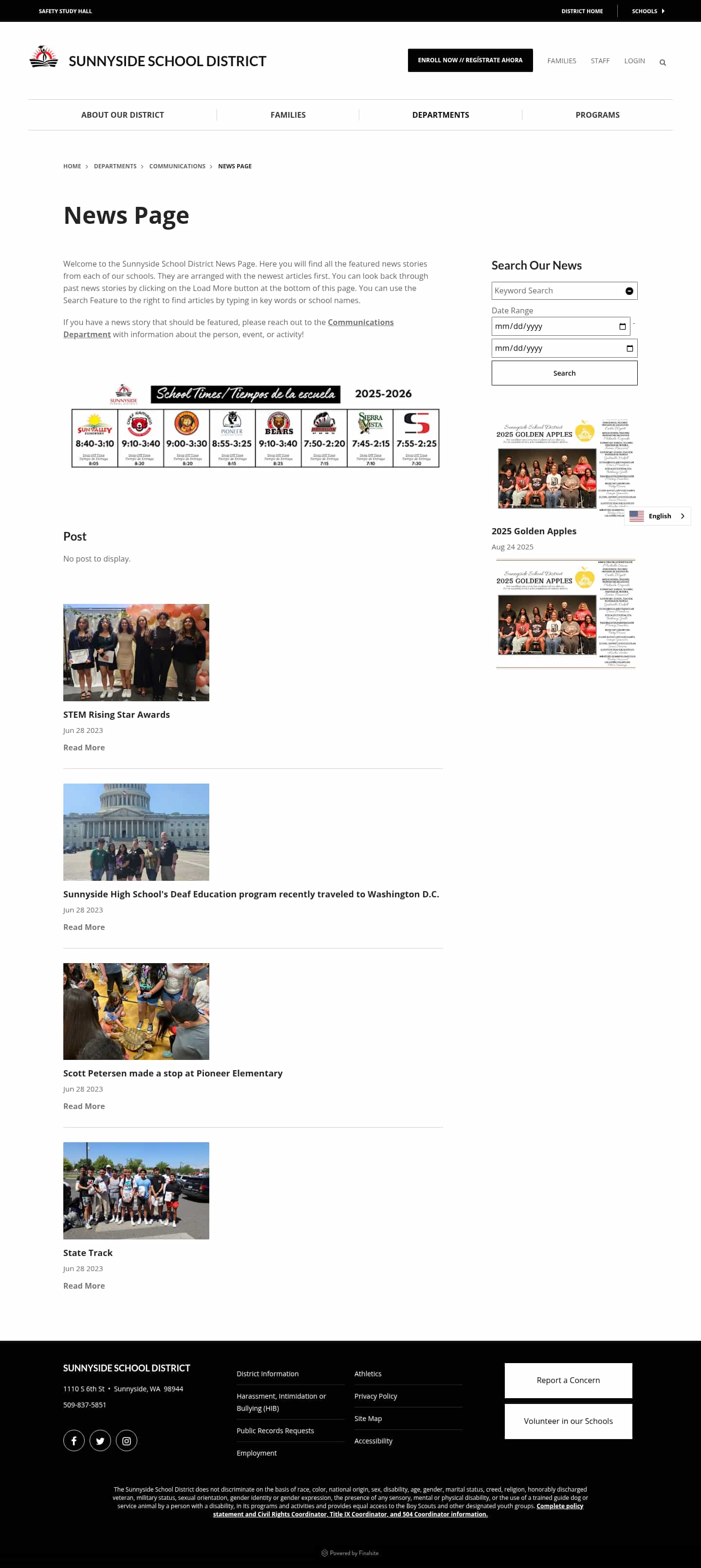 Latest website image capture