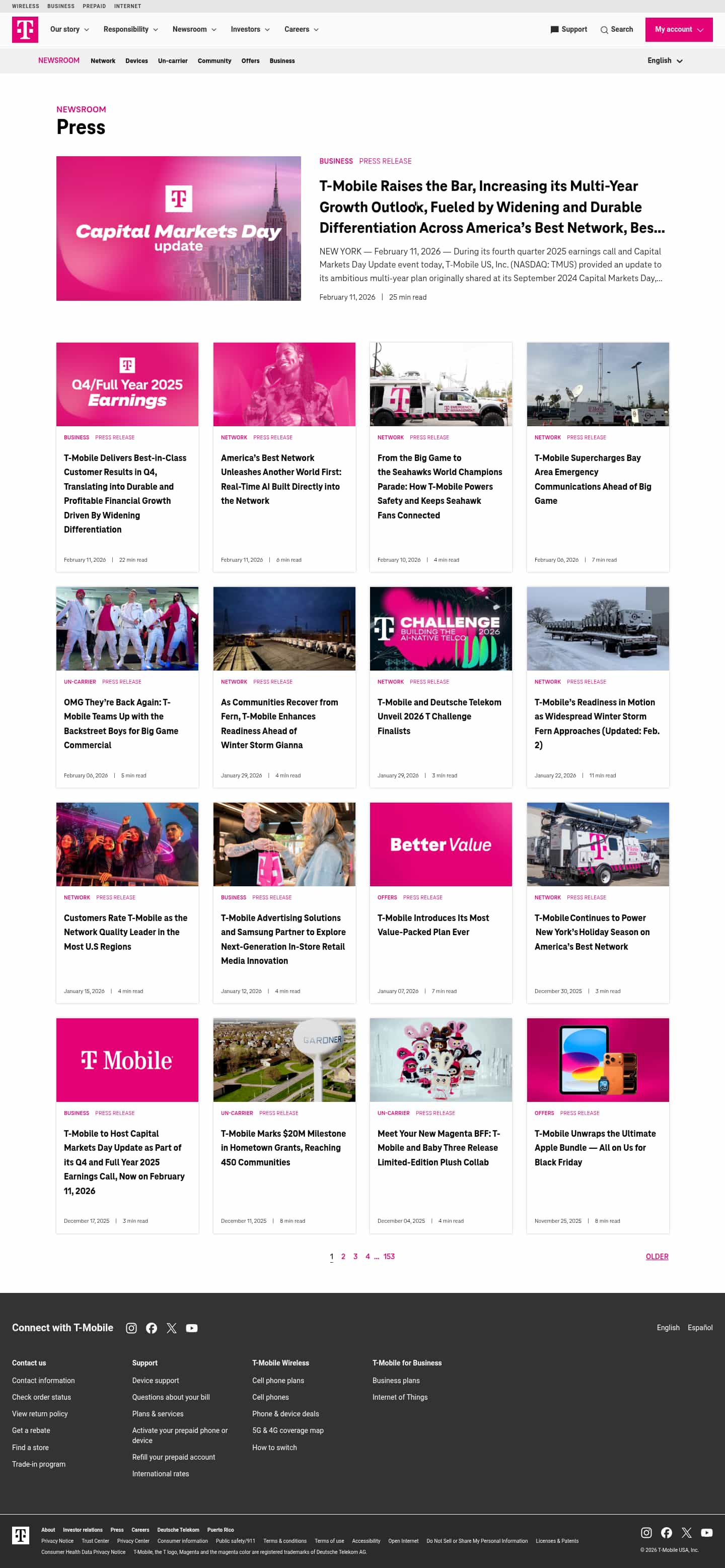 Latest website image capture