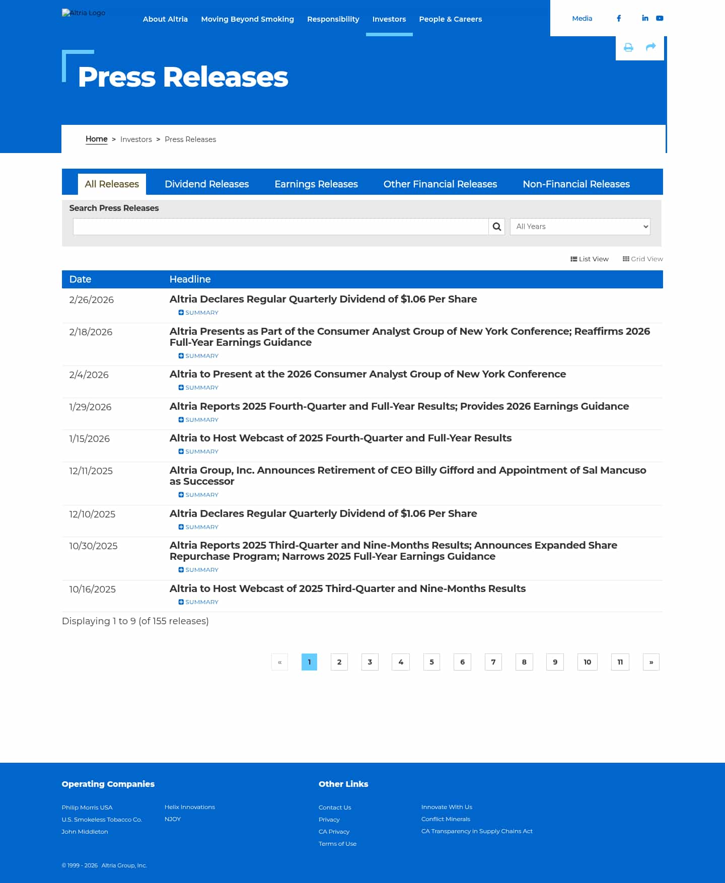 Latest website image capture