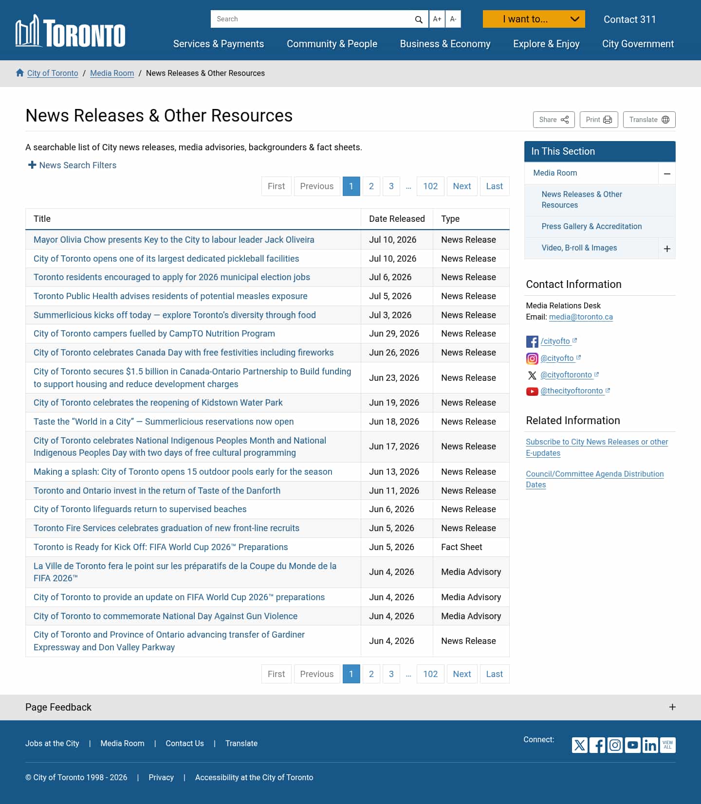 Latest website image capture