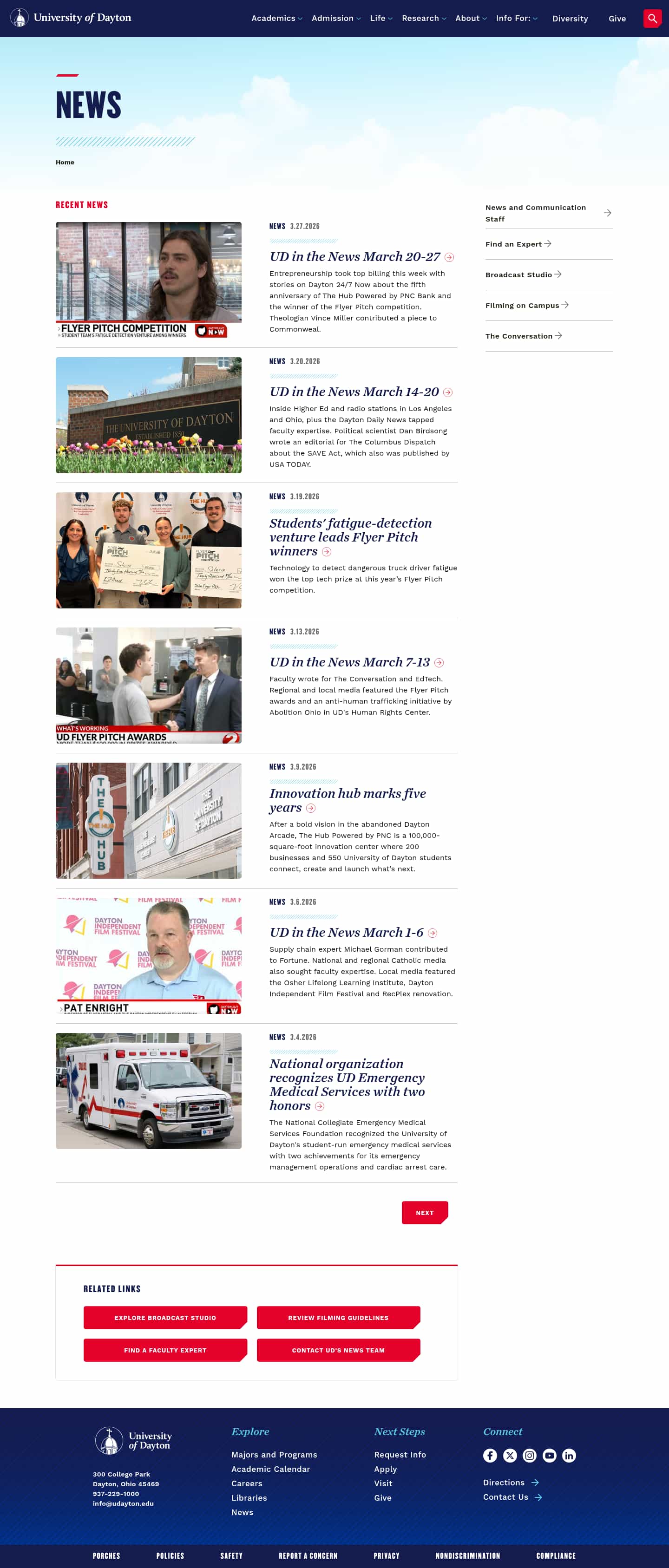 Latest website image capture