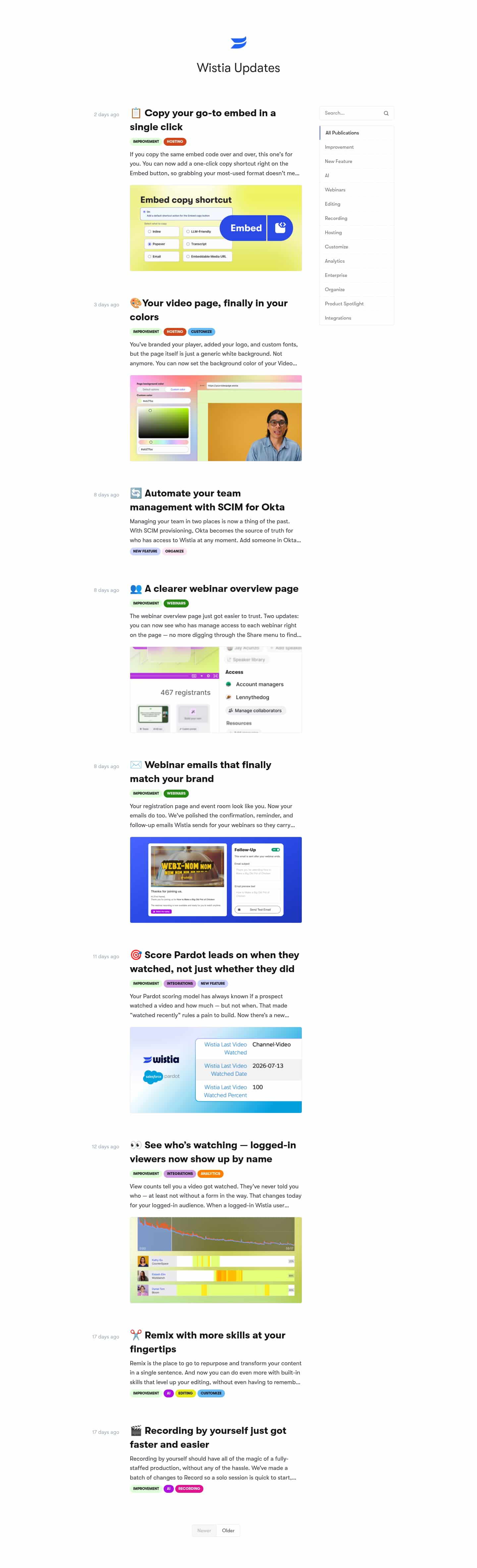 Latest website image capture