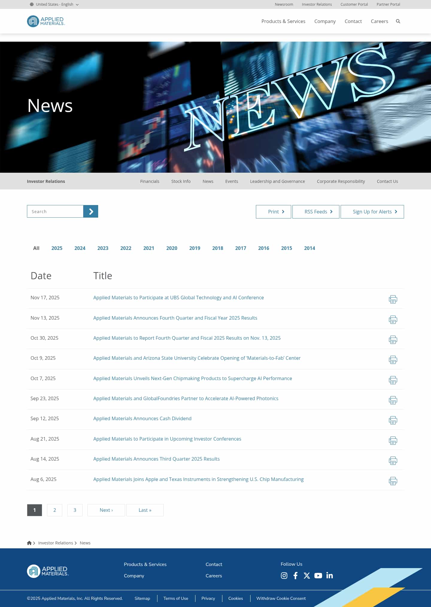 Latest website image capture