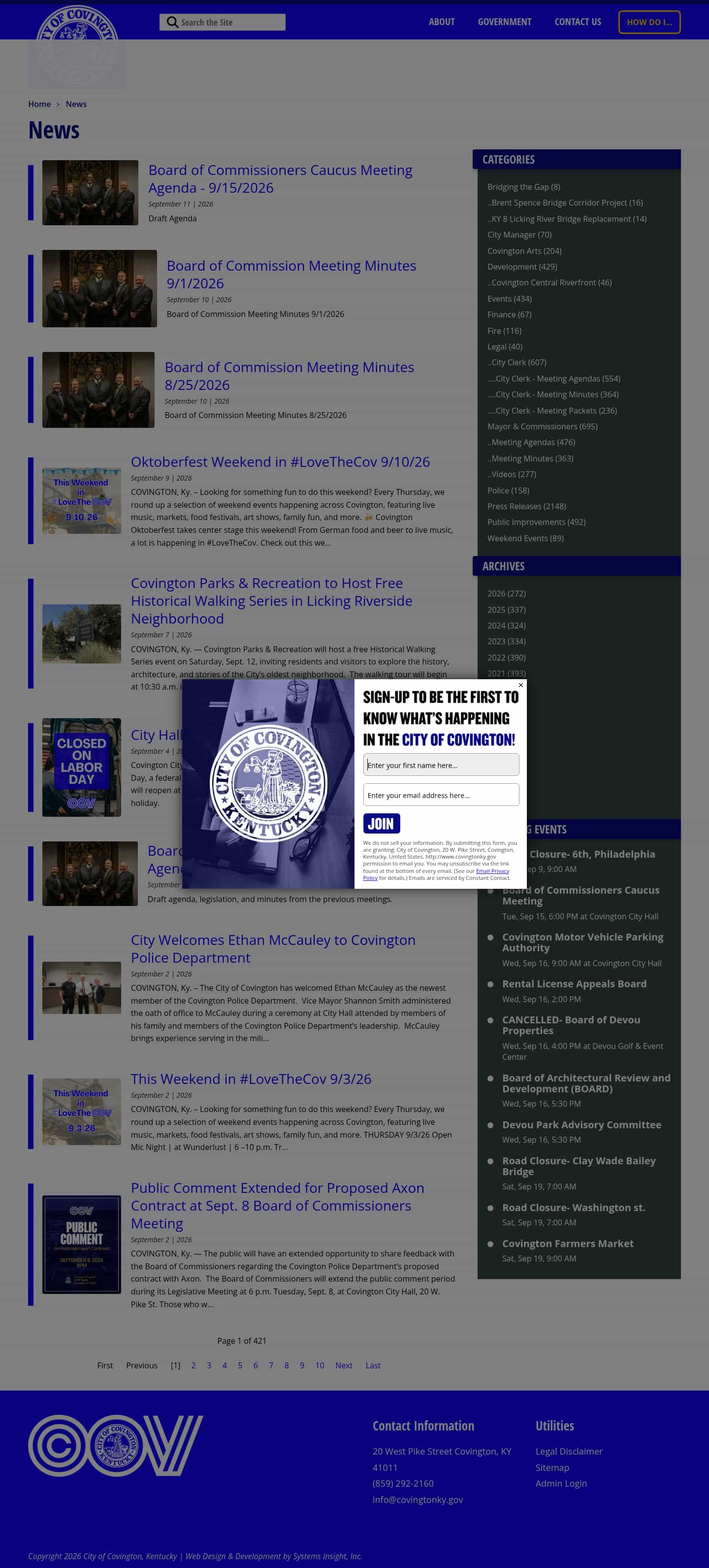 Latest website image capture