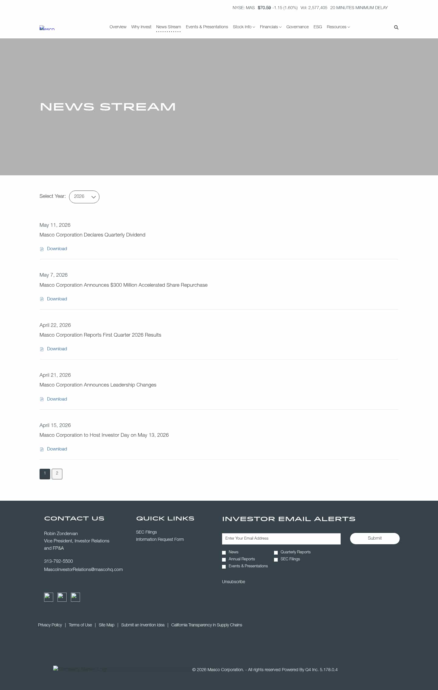 Latest website image capture