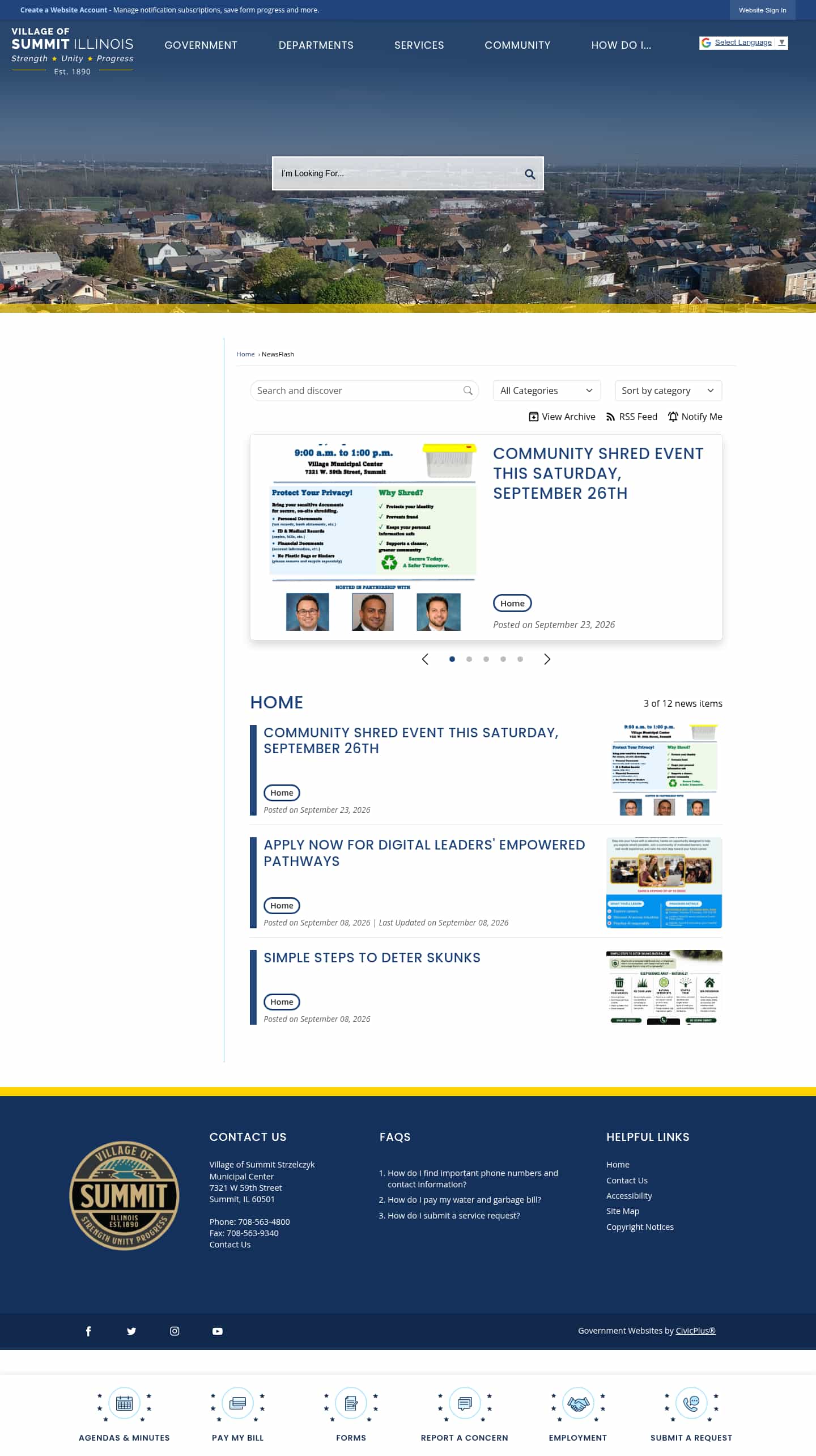 Latest website image capture