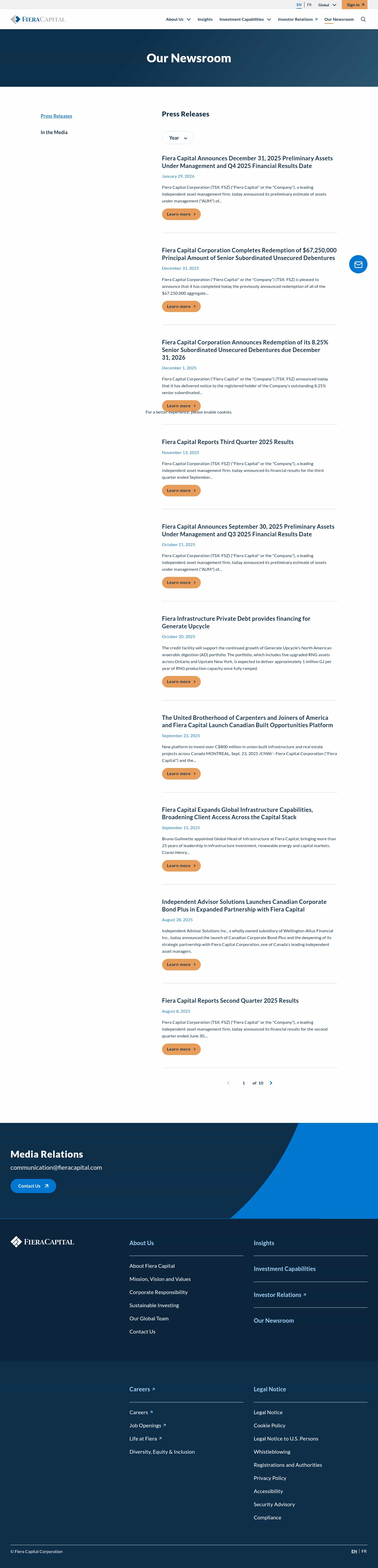 Latest website image capture