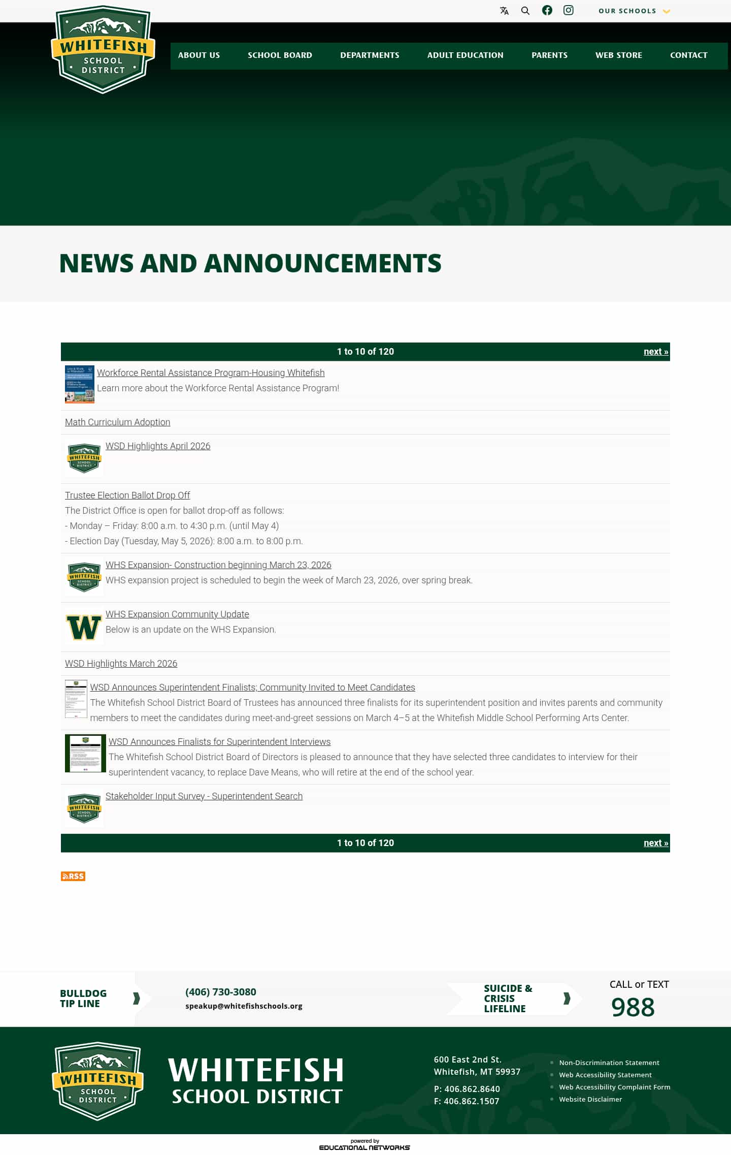 Latest website image capture