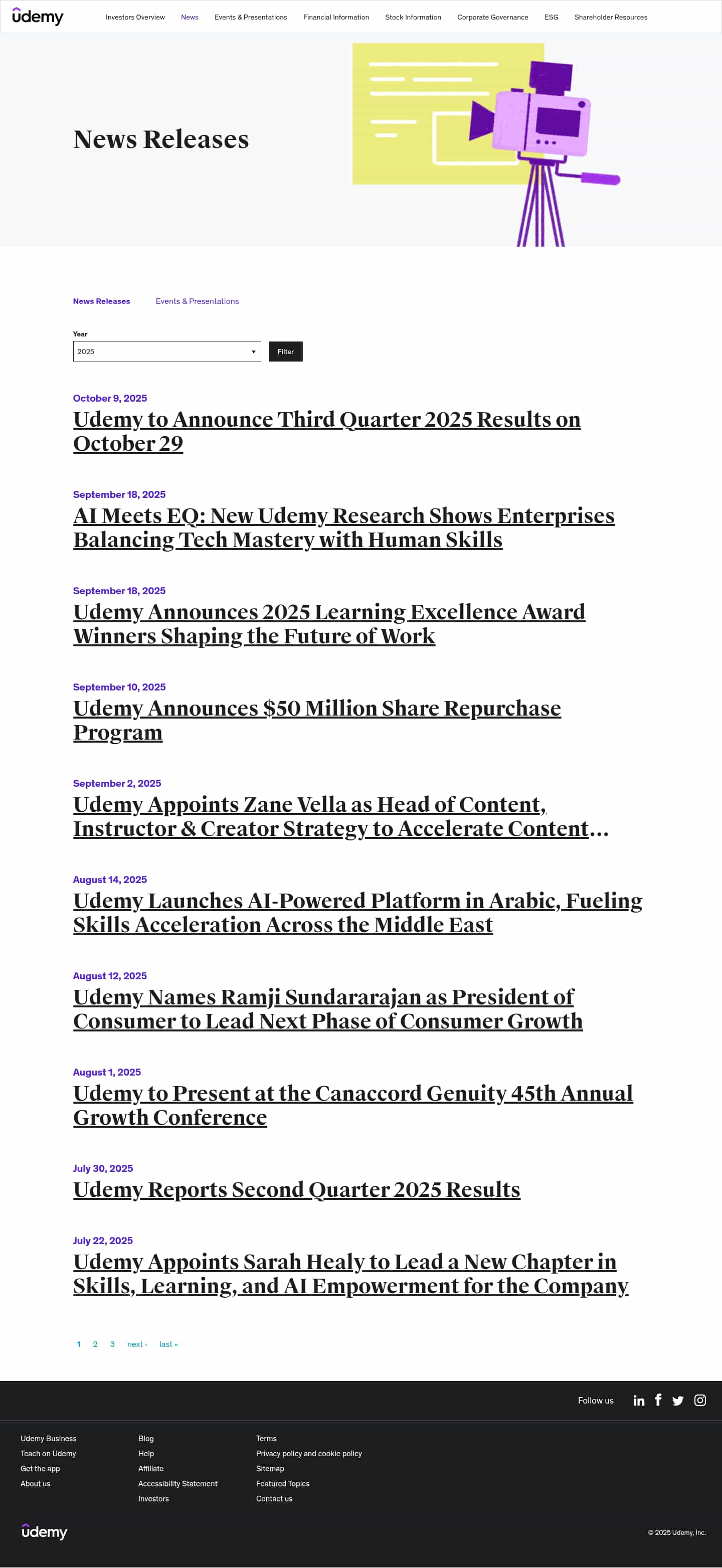 Latest website image capture