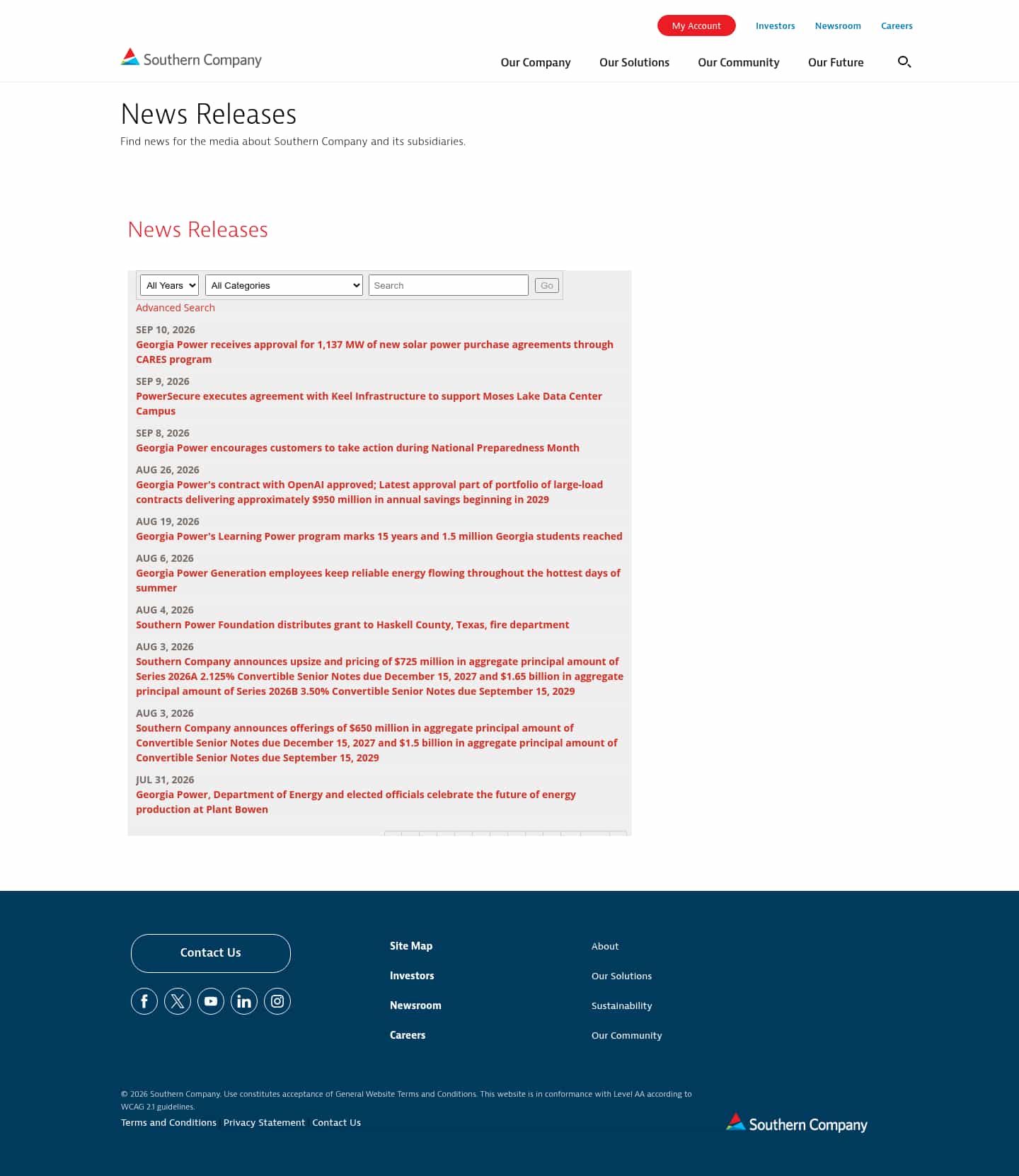 Latest website image capture