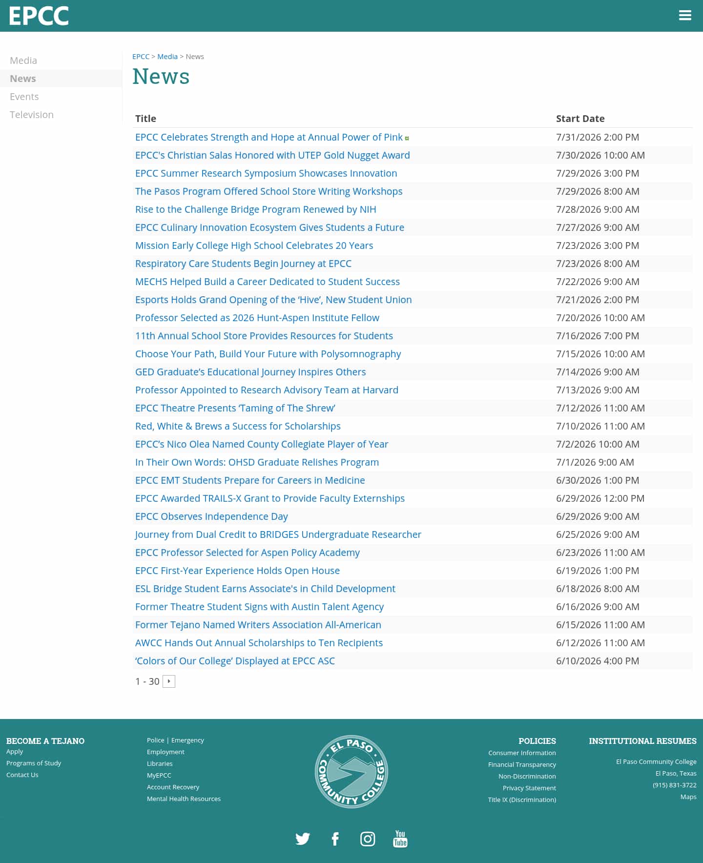 Latest website image capture