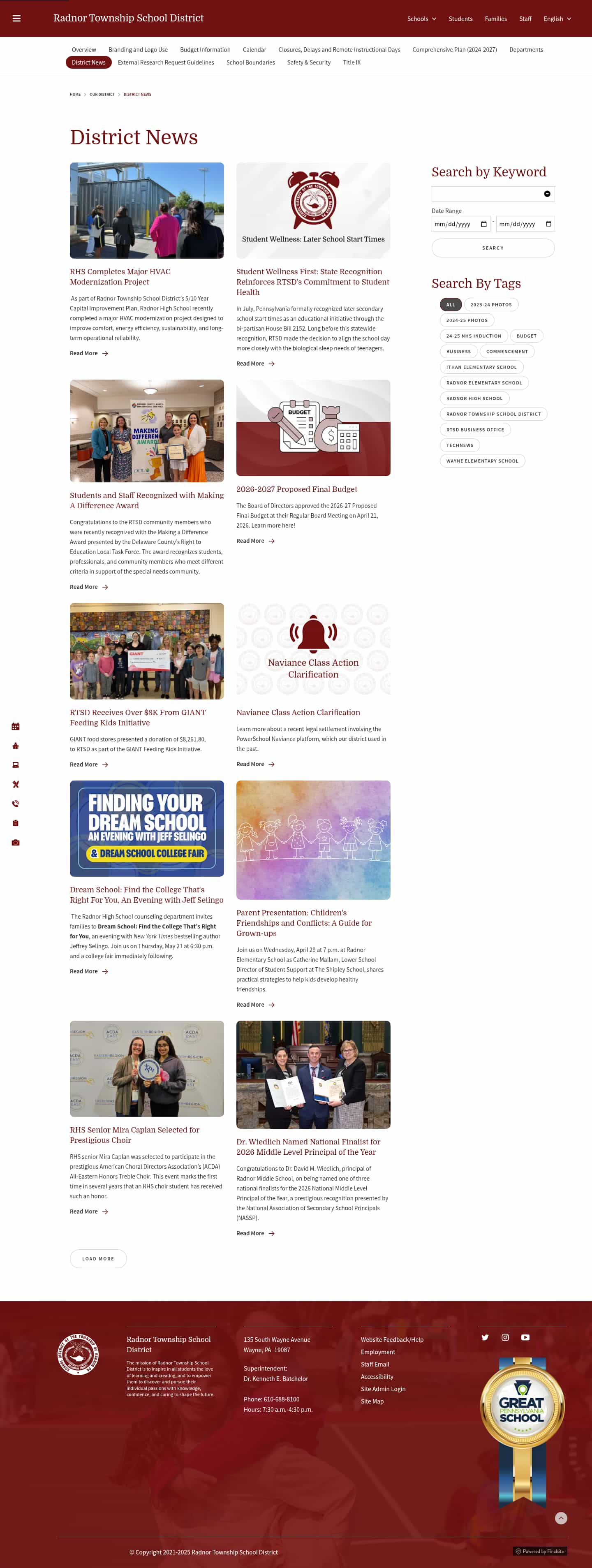Latest website image capture