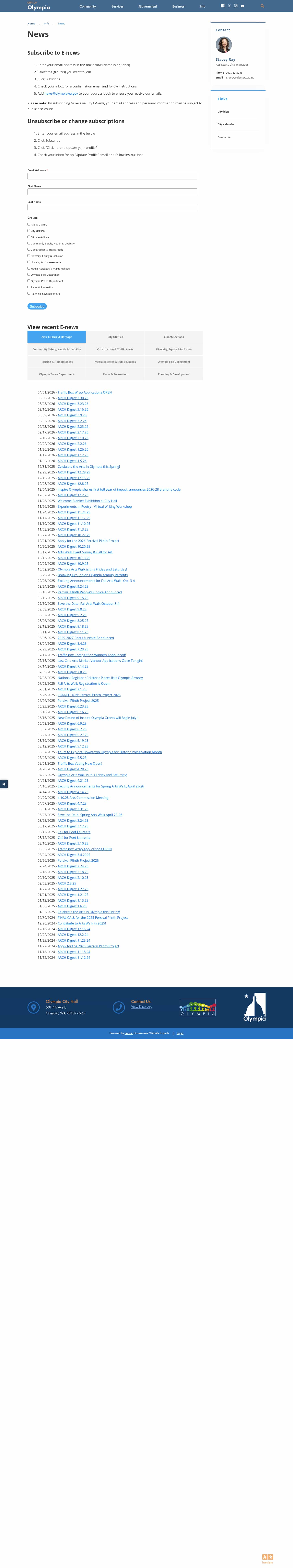 Latest website image capture