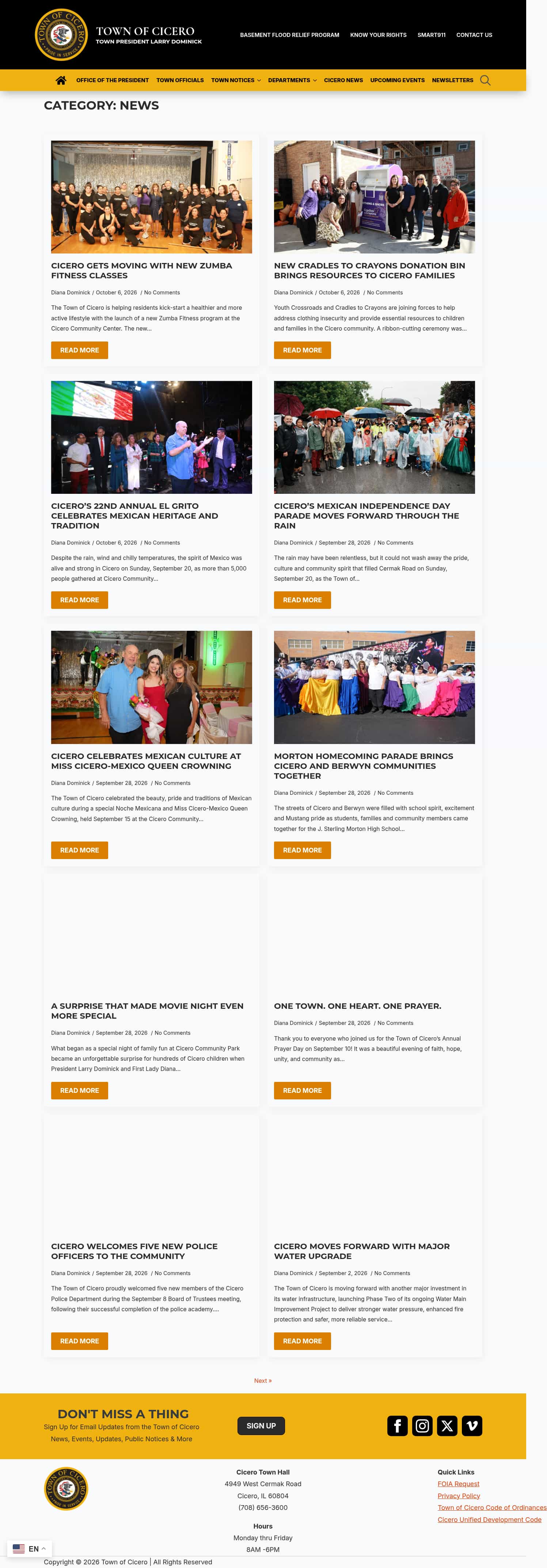 Latest website image capture