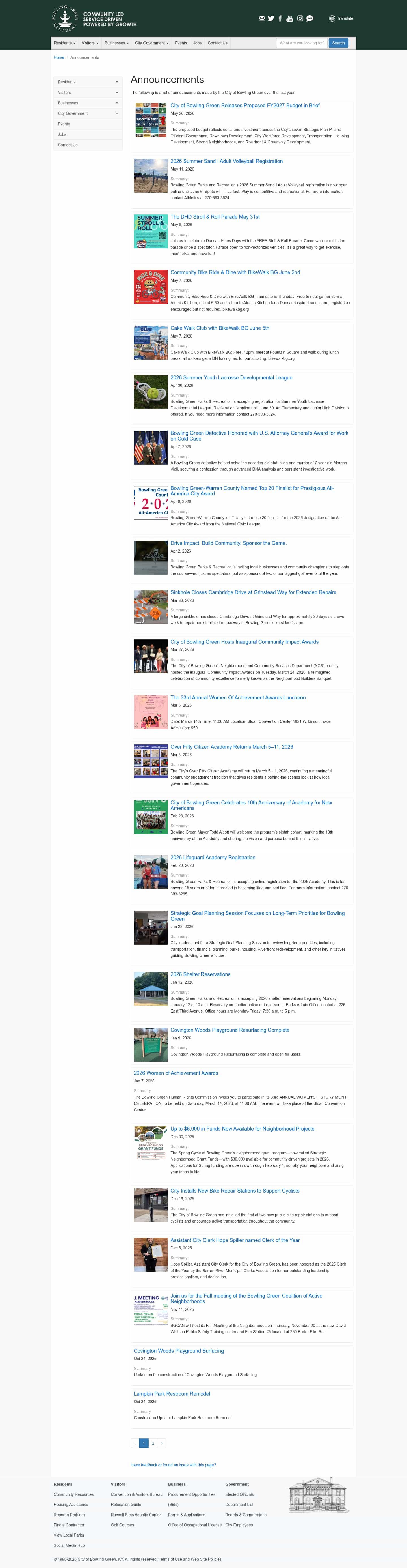 Latest website image capture
