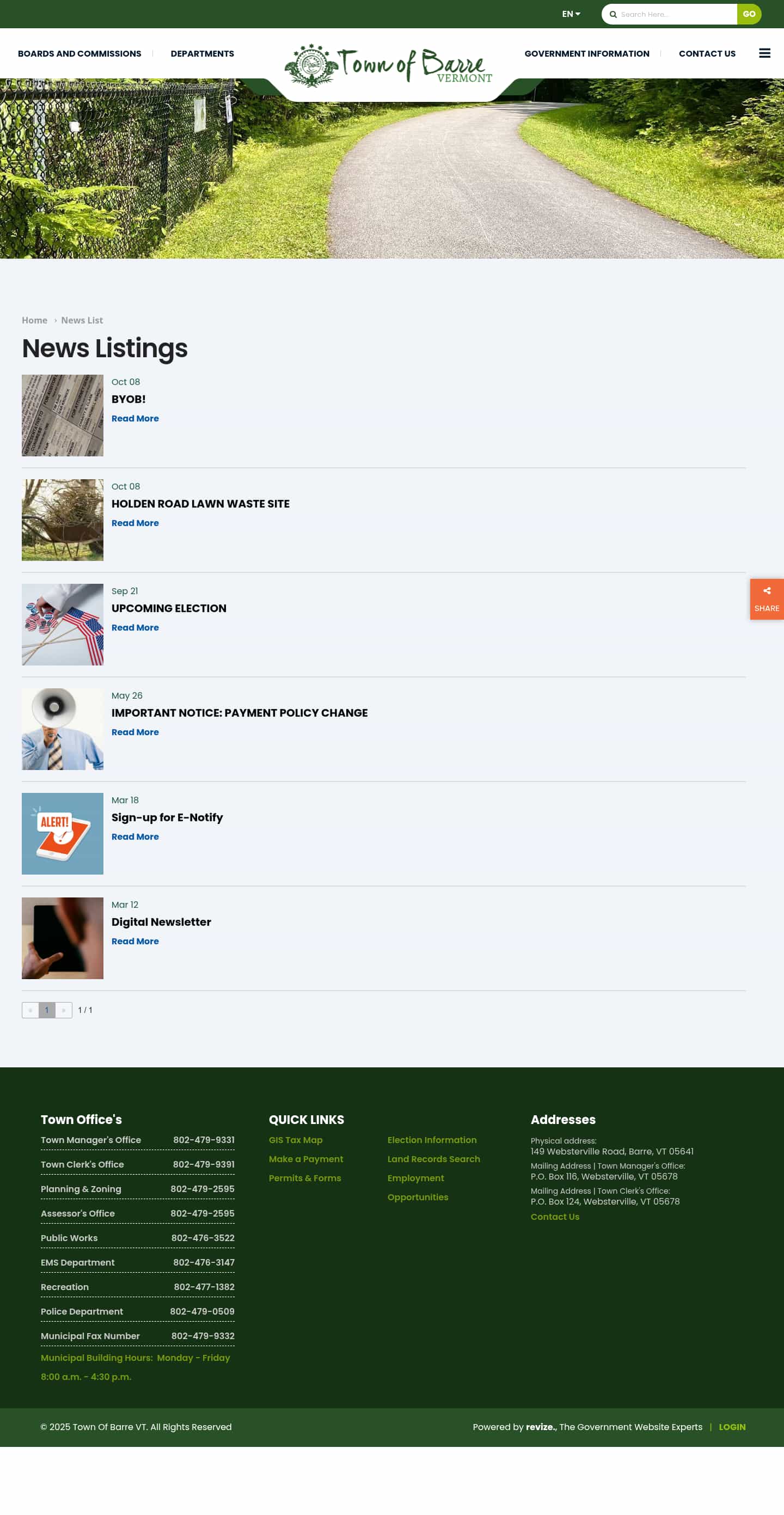 Latest website image capture