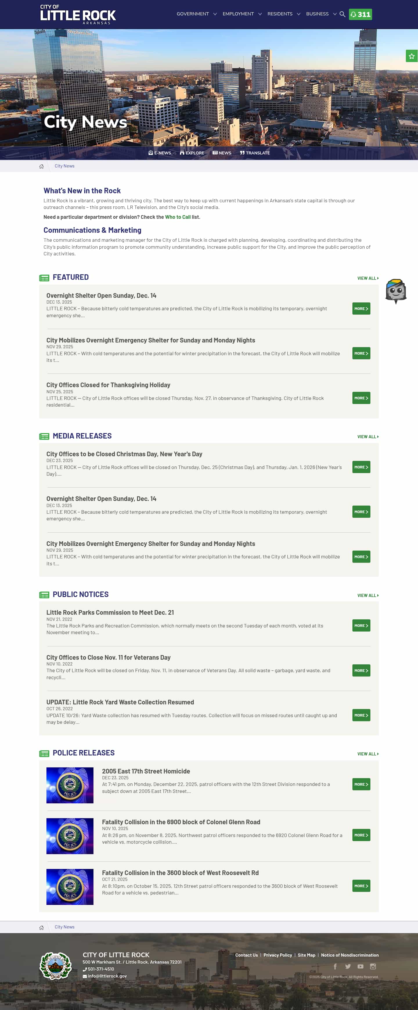 Latest website image capture