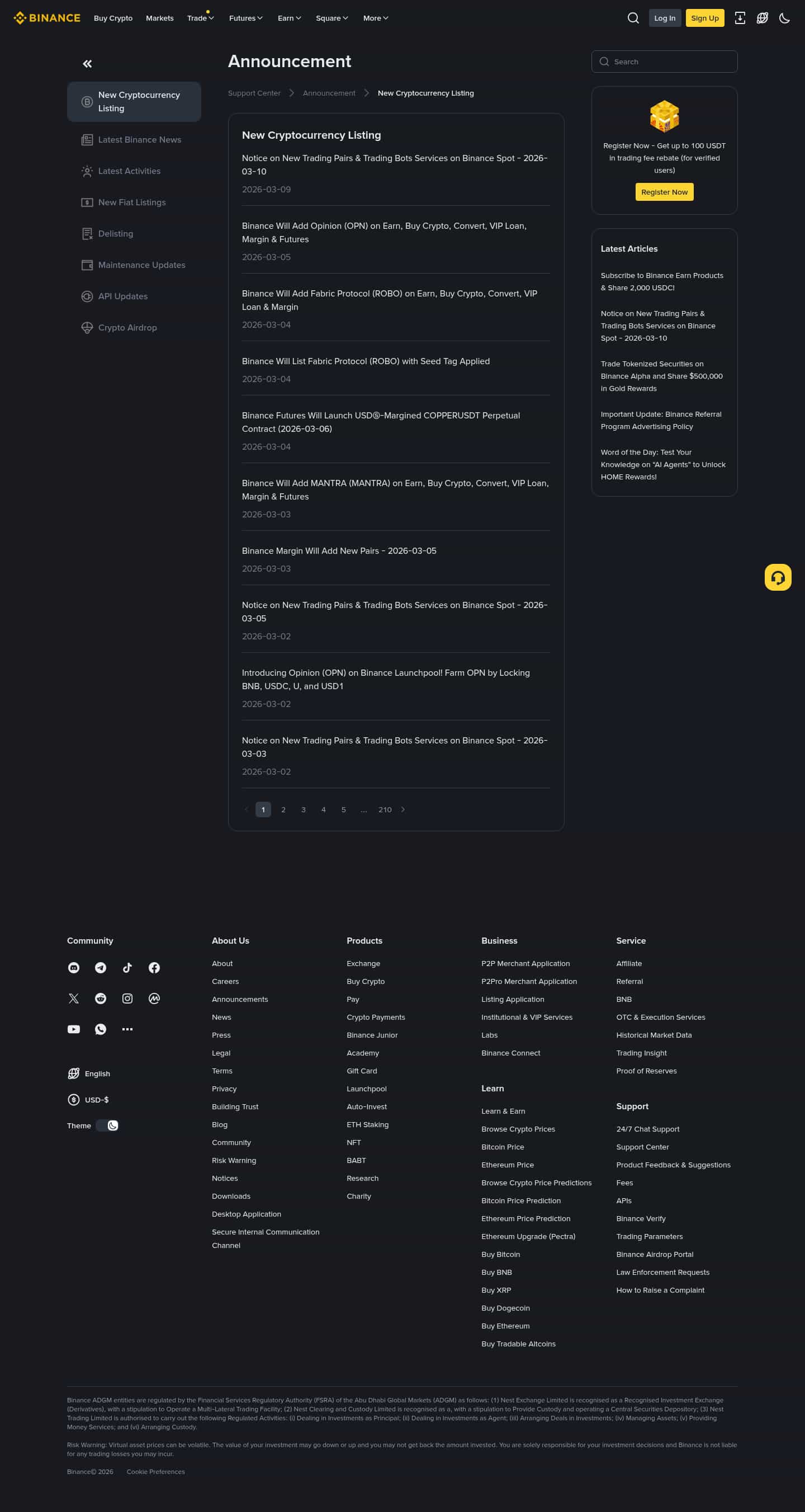 Latest website image capture