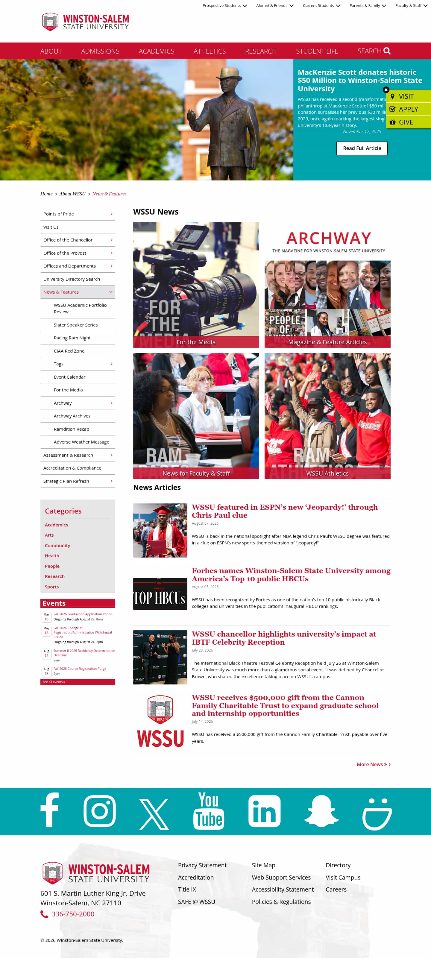 Latest website image capture