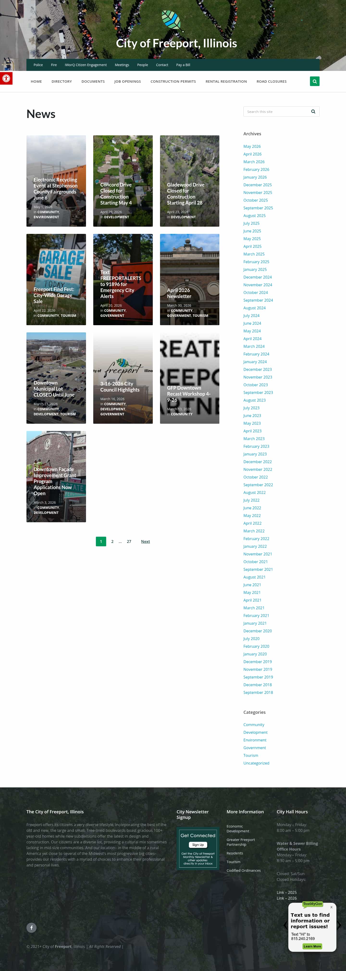 Latest website image capture