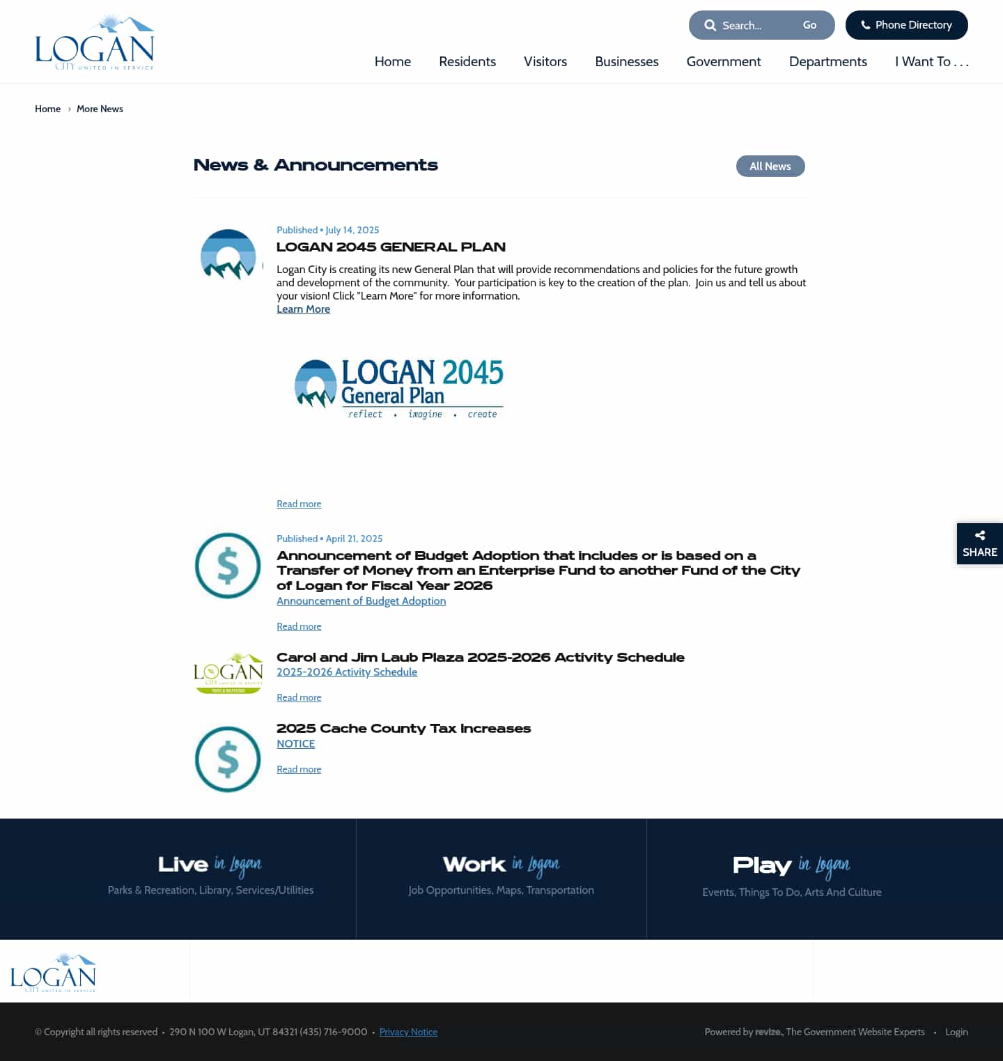 Latest website image capture