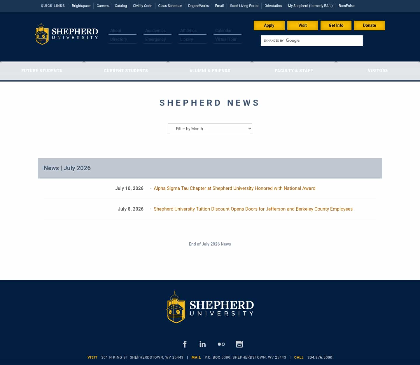 Latest website image capture