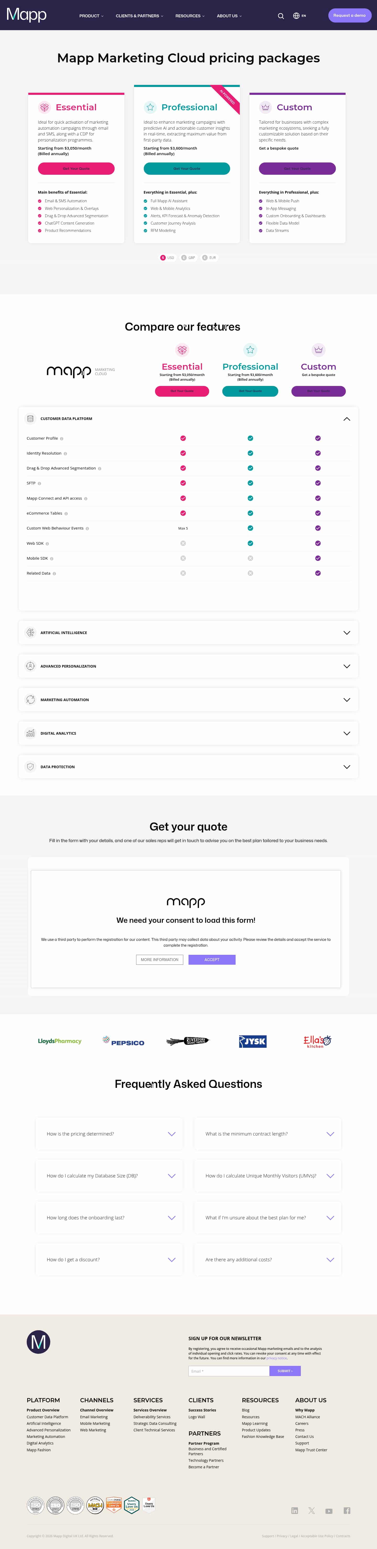 Latest website image capture