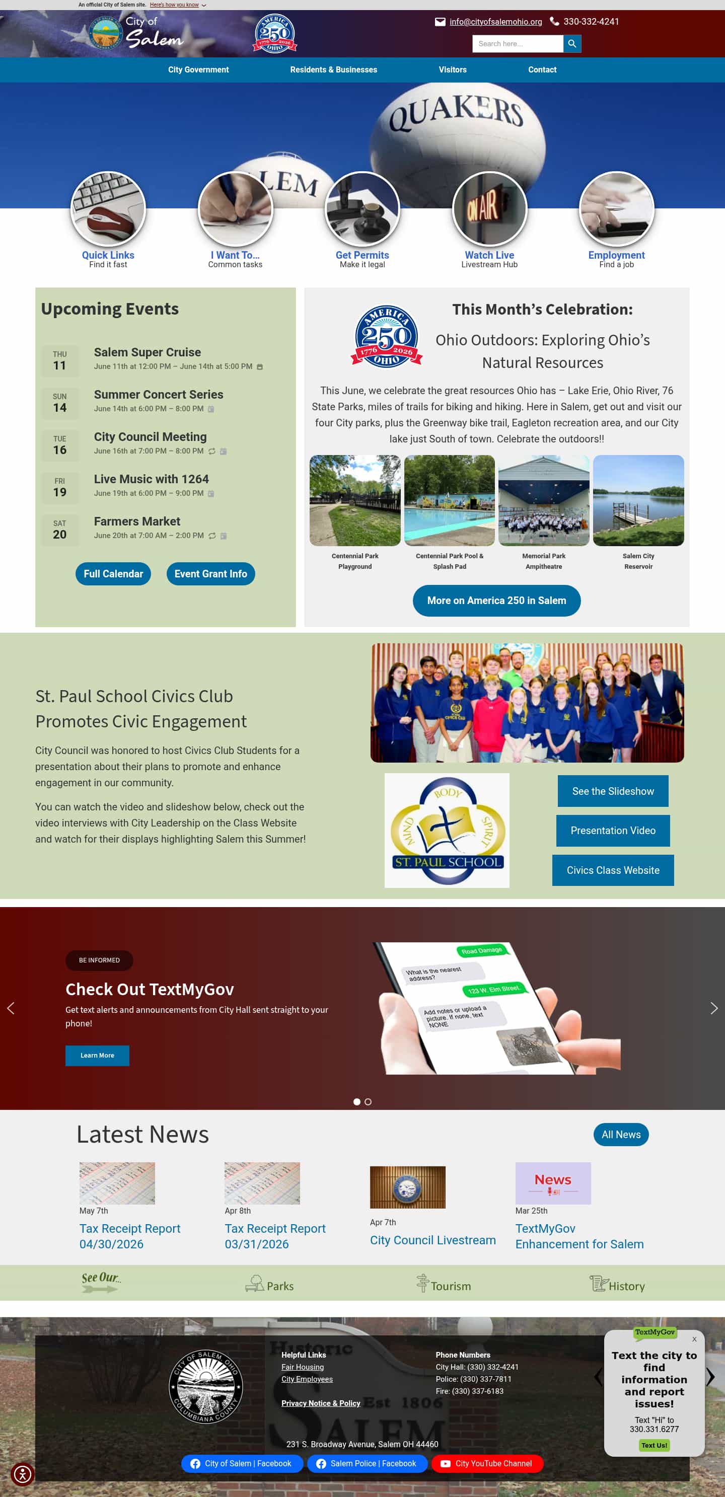 Latest website image capture