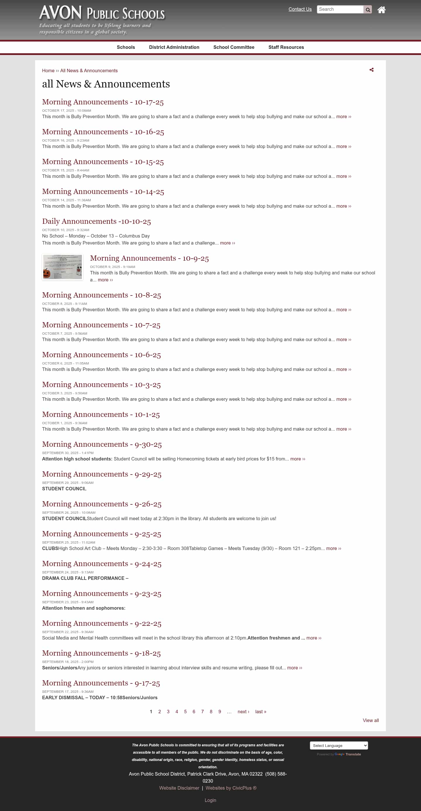 Latest website image capture