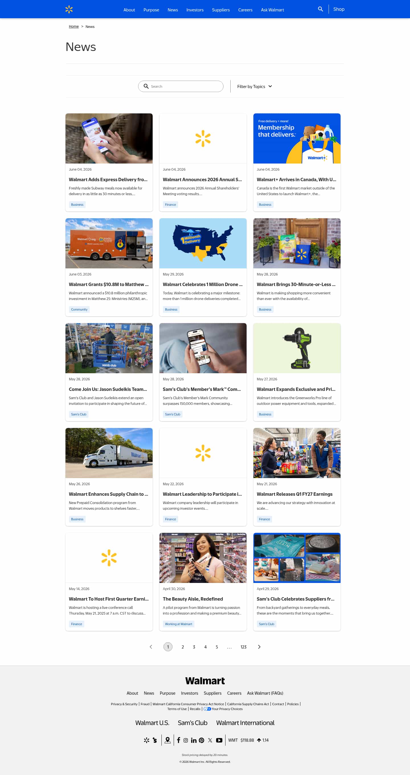 Latest website image capture