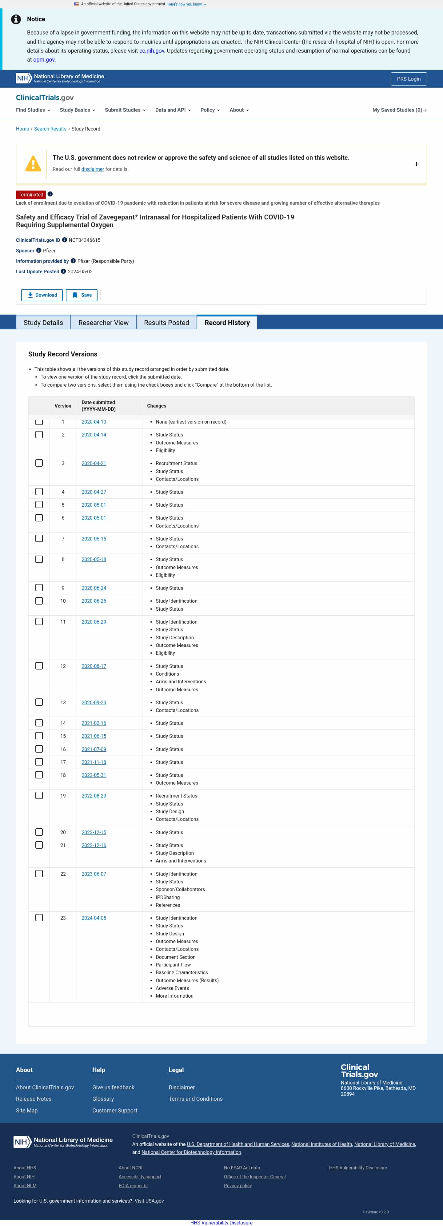 Latest website image capture