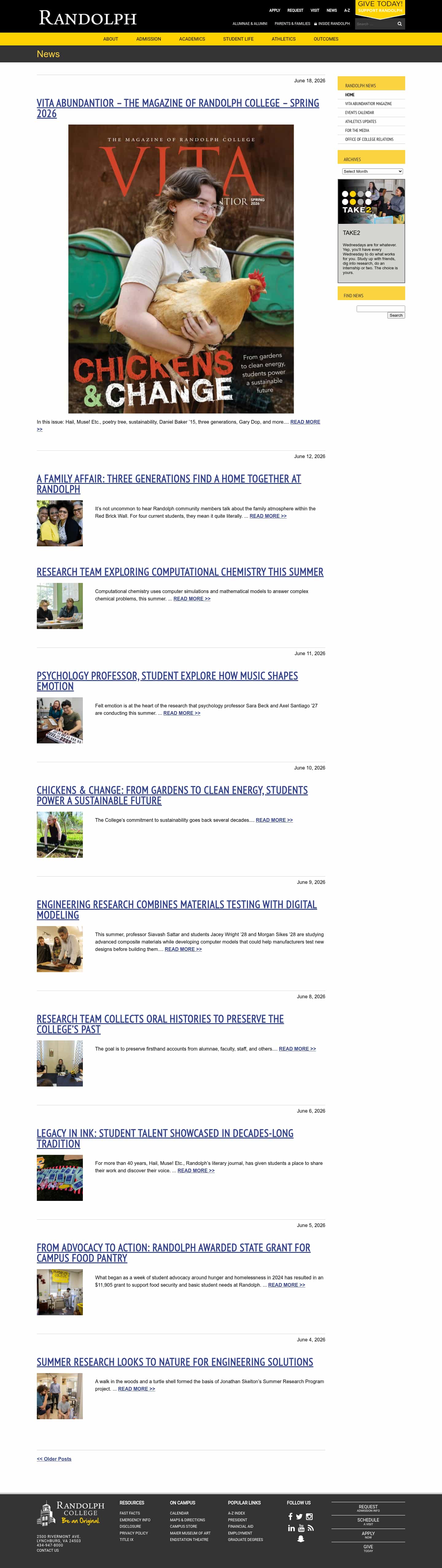 Latest website image capture