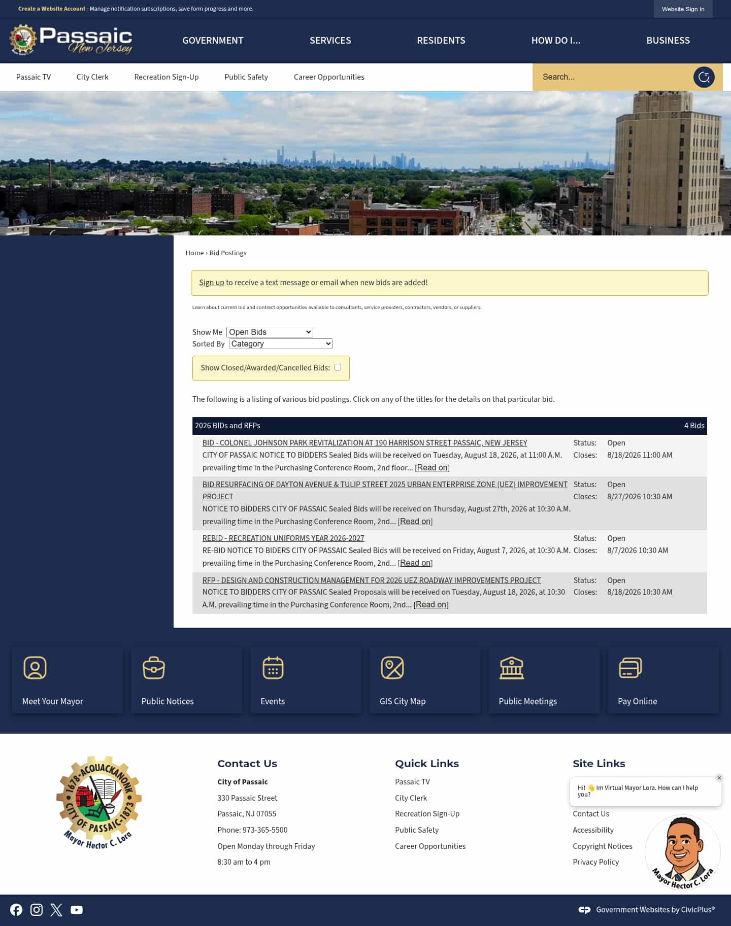 Latest website image capture