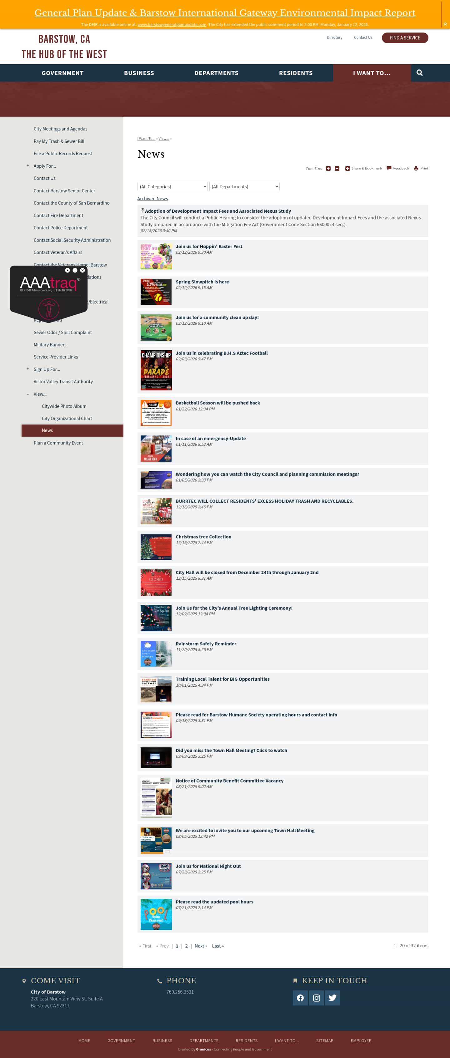 Latest website image capture