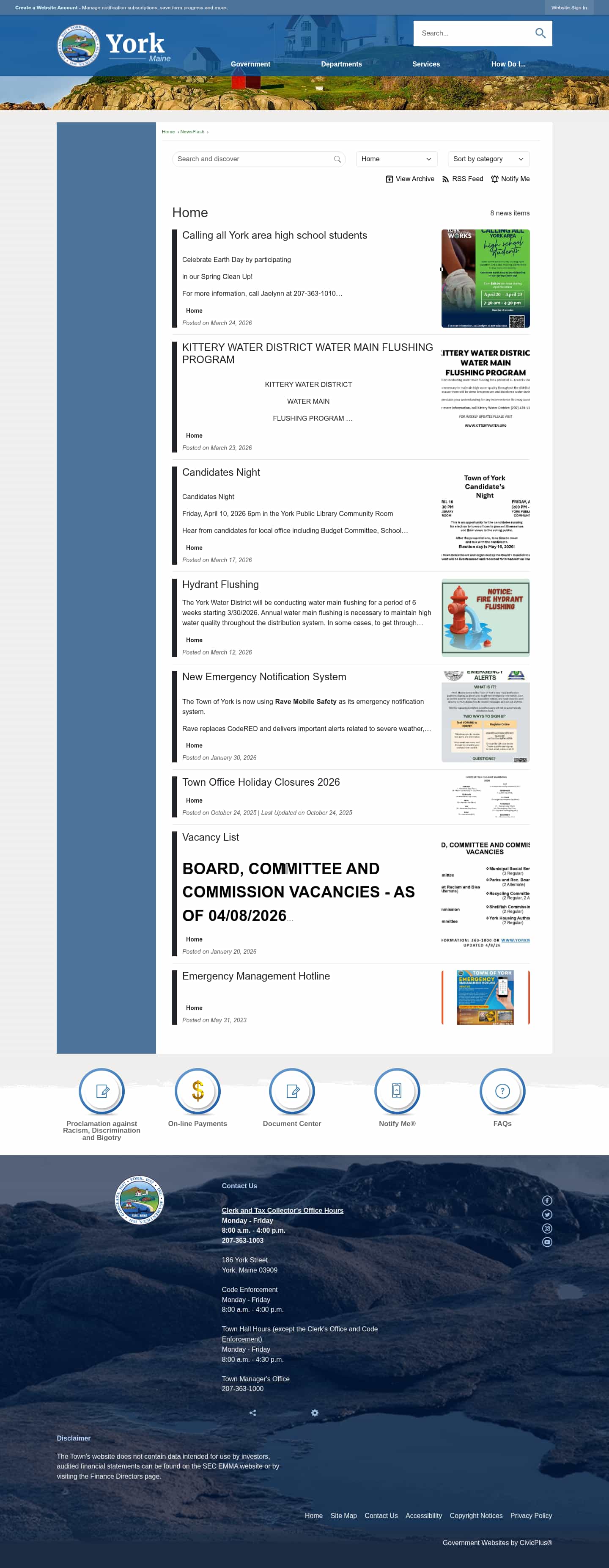 Latest website image capture