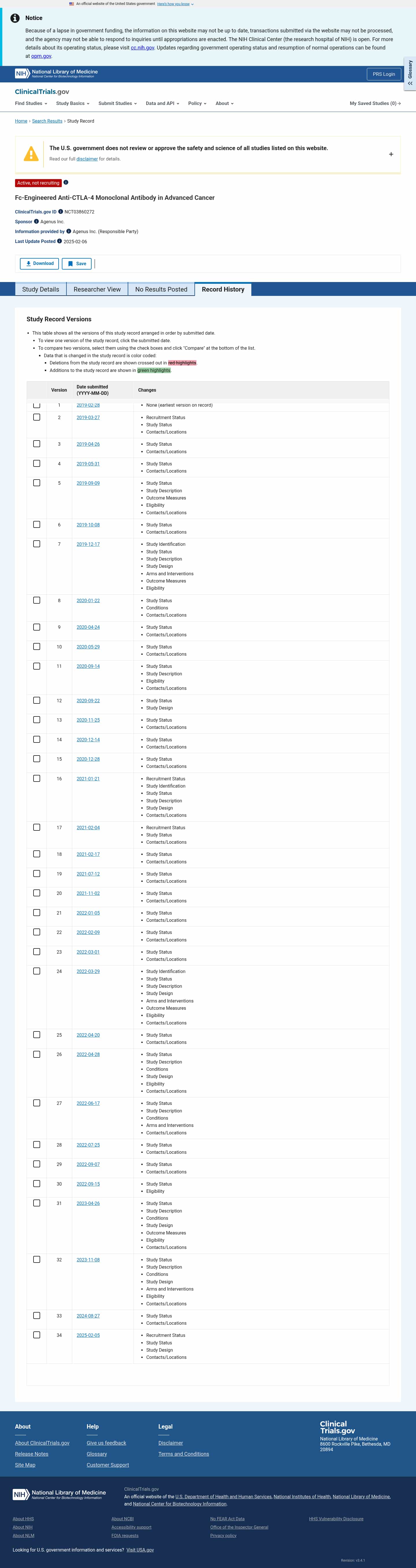 Latest website image capture