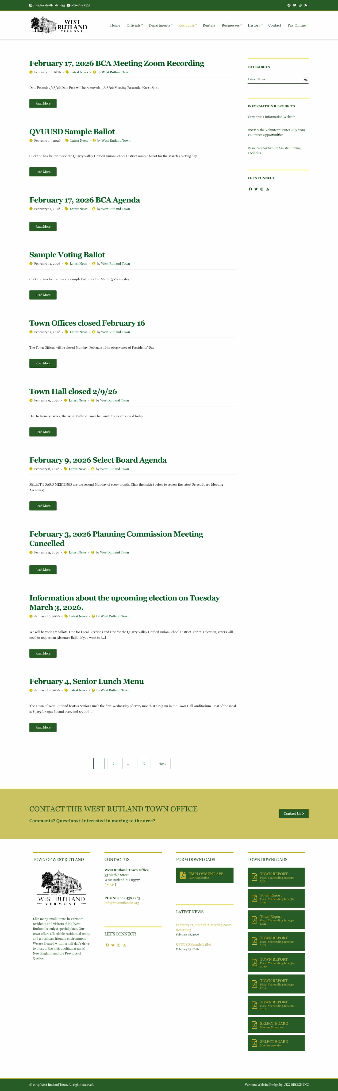 Latest website image capture