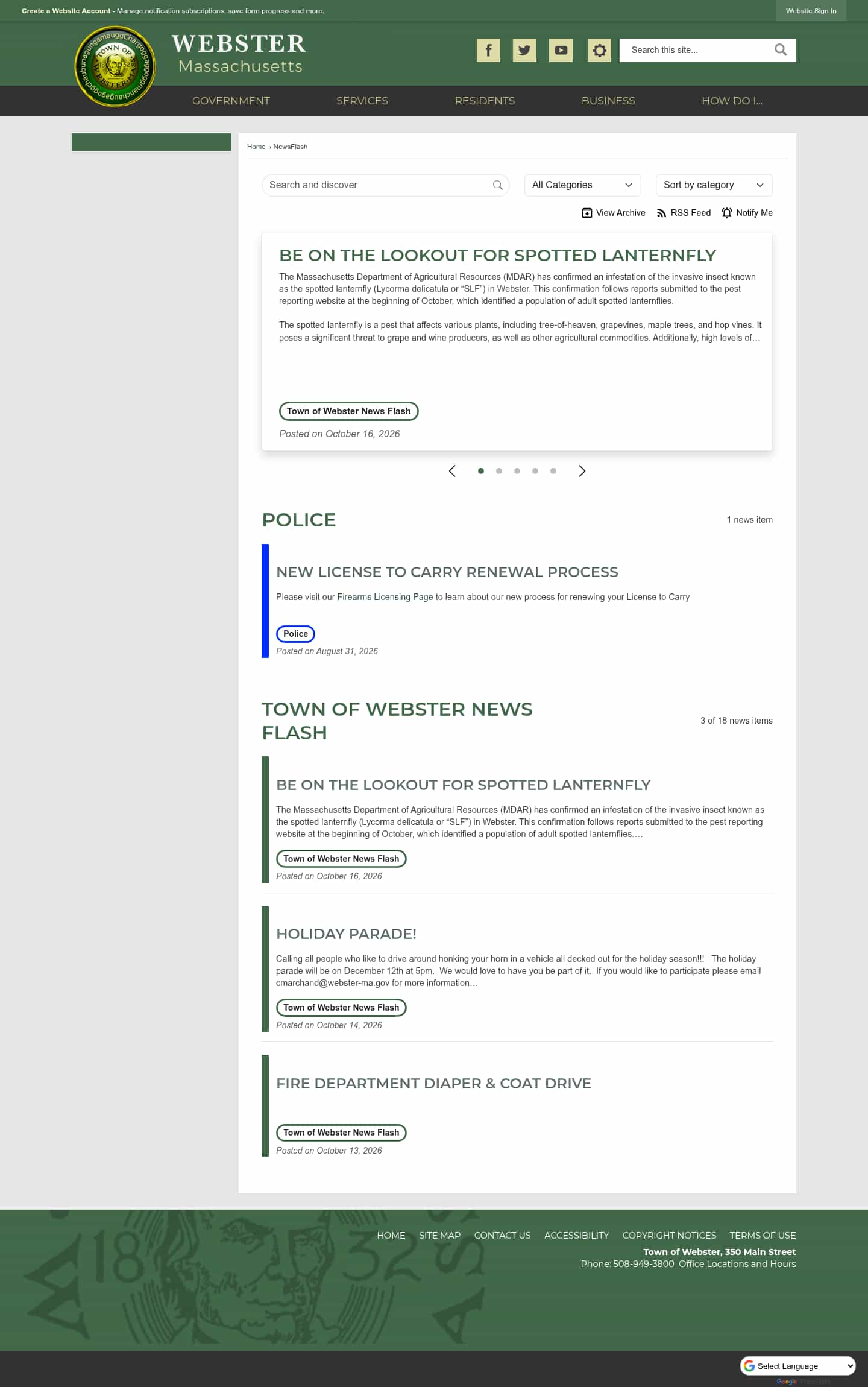 Latest website image capture