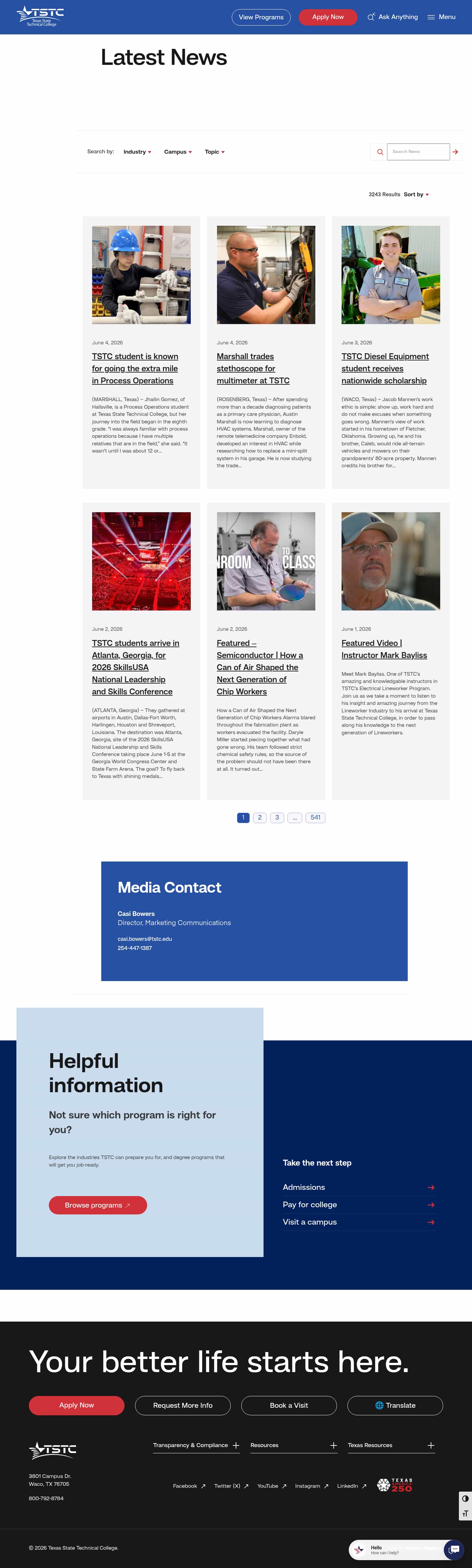 Latest website image capture